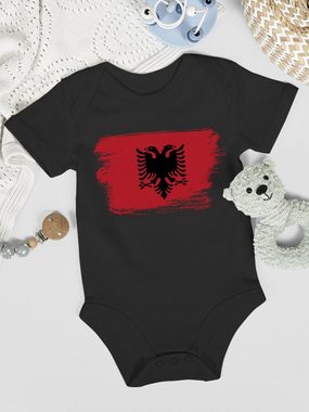 Shirtracer Shirtbody Albanien Albanija Baby Länder Wappen