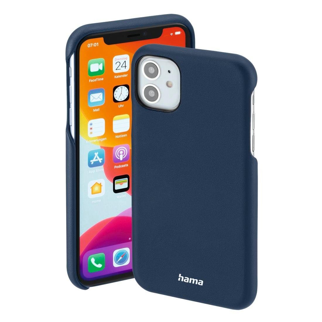 Hama Smartphone-Hülle Cover "Finest Sense" für Apple iPhone 11, Smartphonehülle