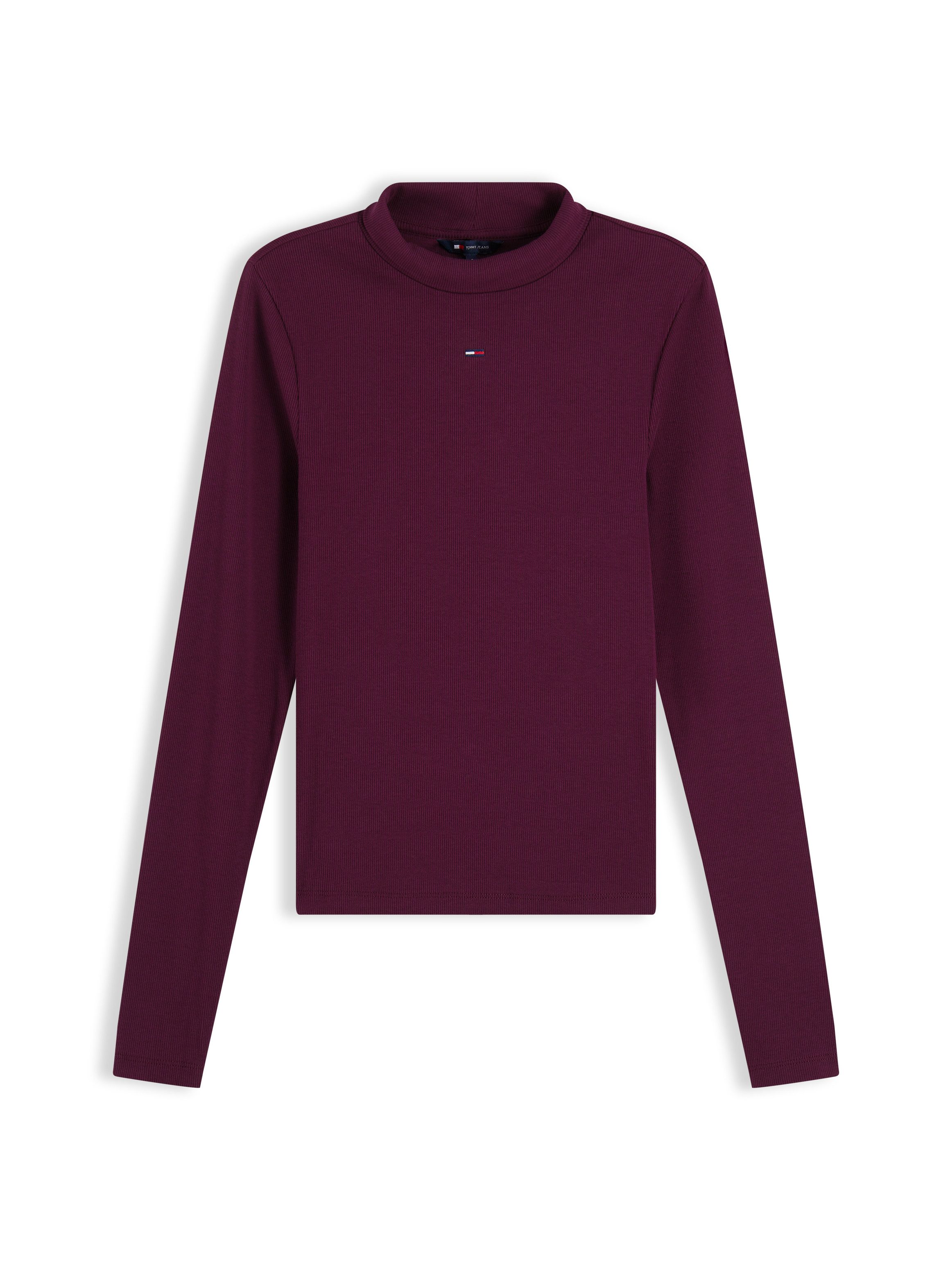 Tommy Jeans Langarmshirt TJW ESSENTIAL MOCK NECK Baumwollmischung – Bild 5 von 5