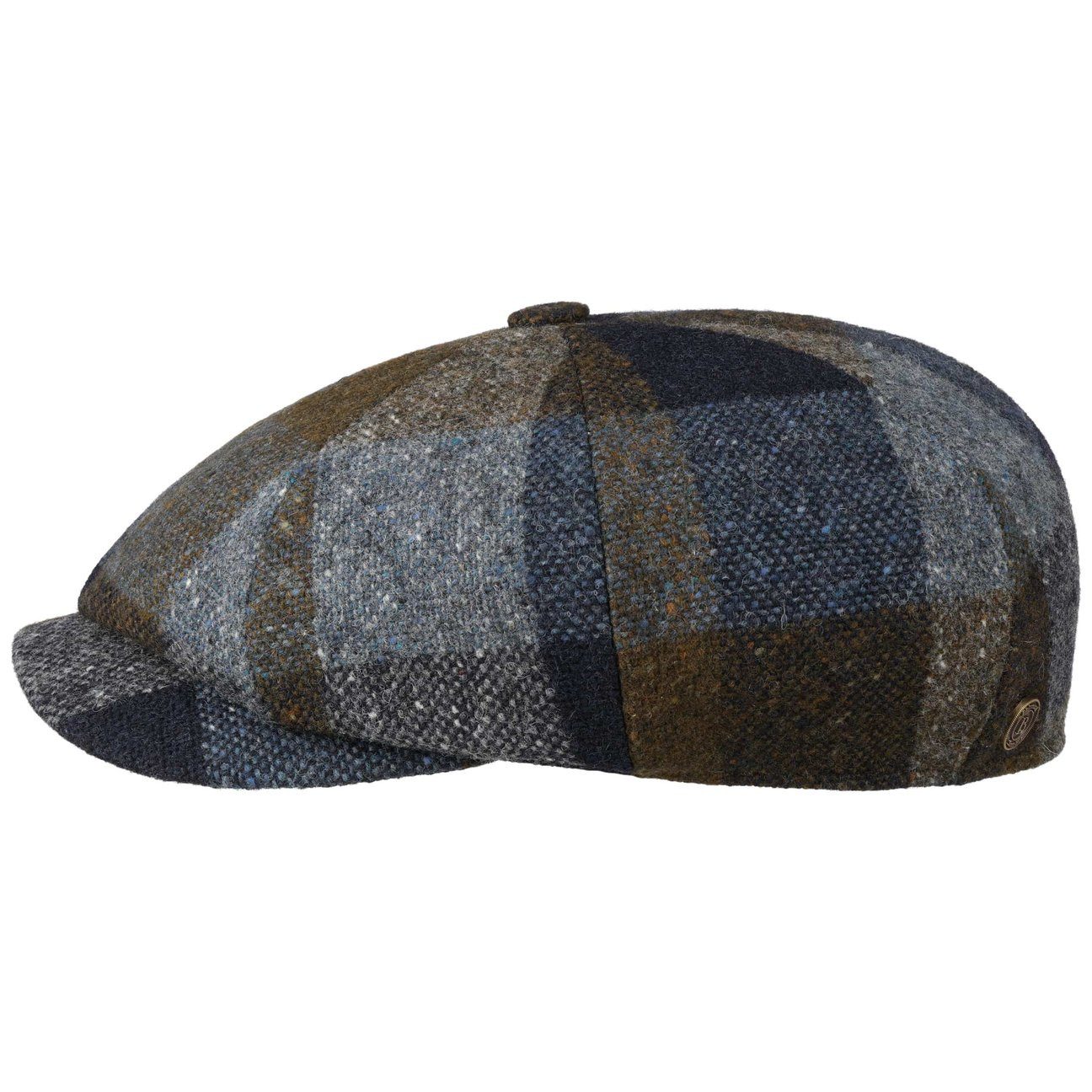 Balmoral Flat Cap (1-St) Schirmmütze mit Schirm, Made in the EU