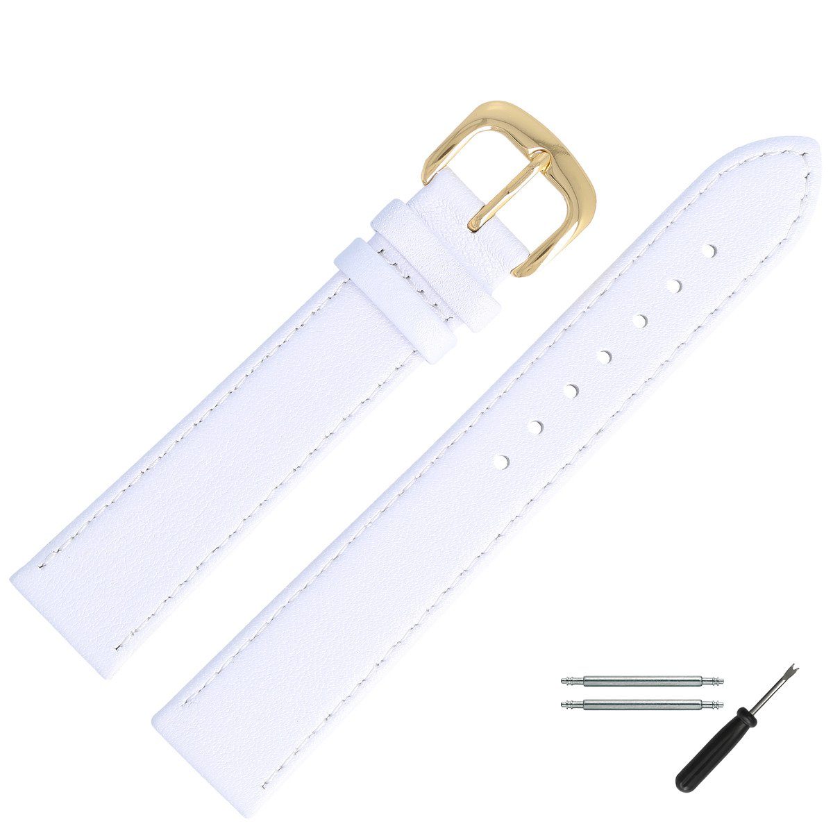 MARBURGER Uhrenarmband 14mm Leder