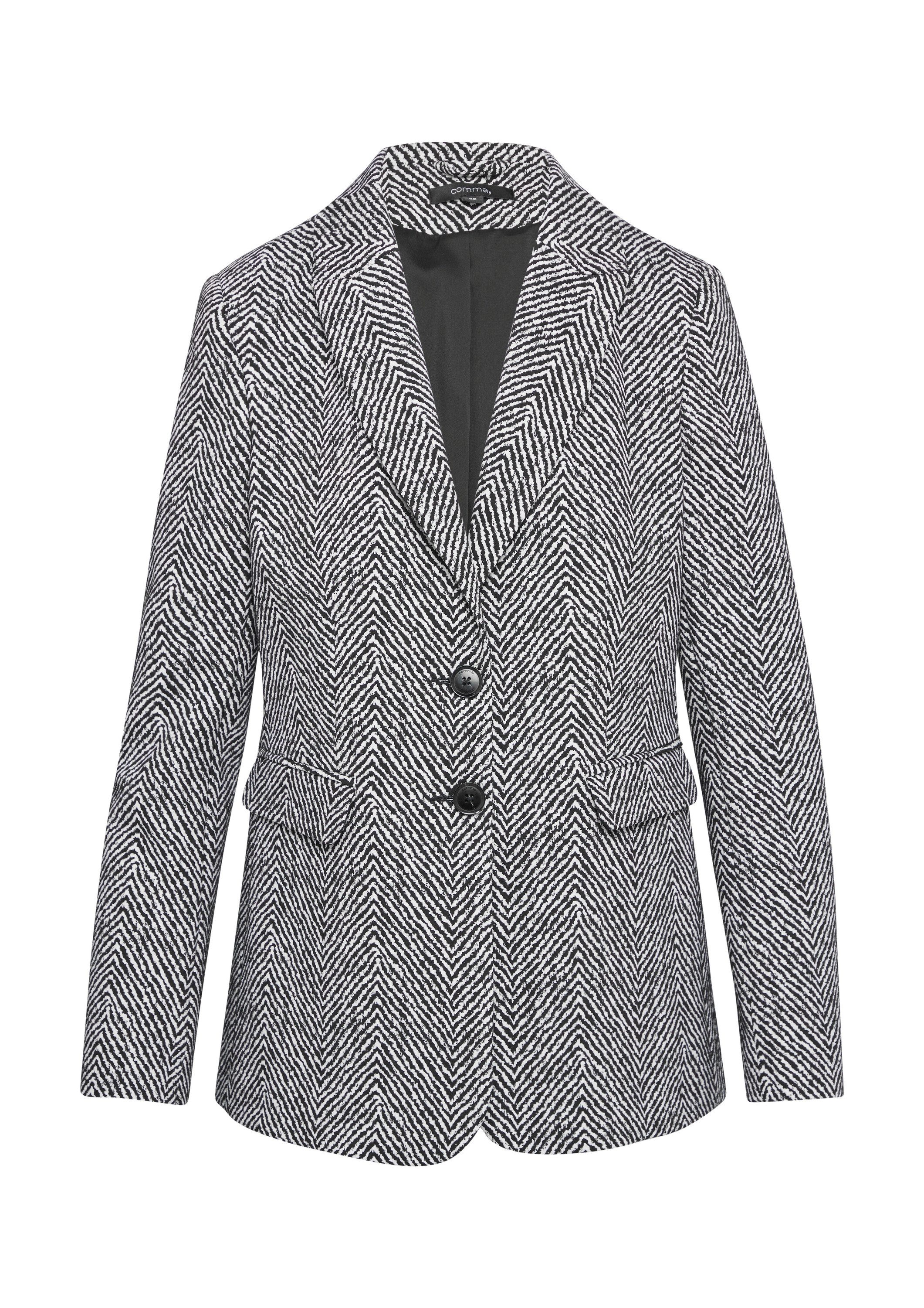 comma Jackenblazer Indoor-Blazer Antaillierter Blazer aus günstig online kaufen