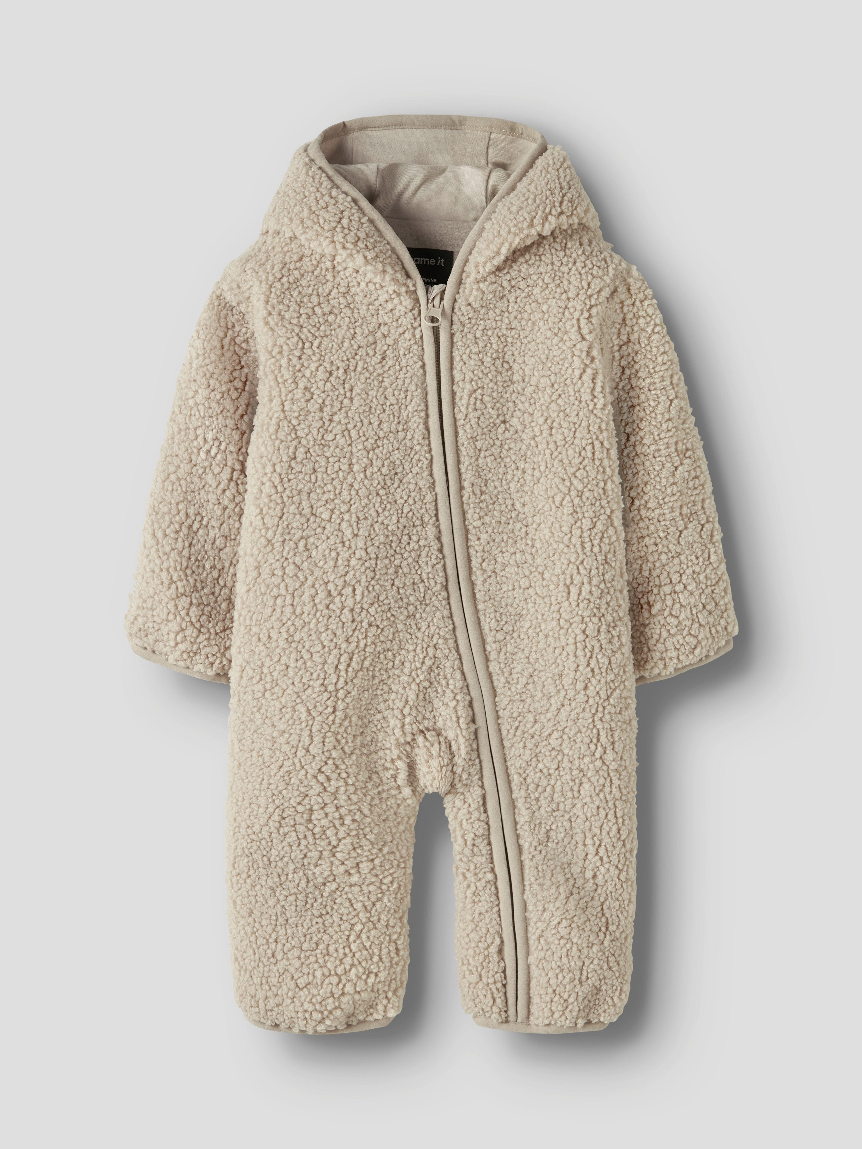 Name It Plüschoverall NBNMILO TEDDY SUIT Kunstfaser