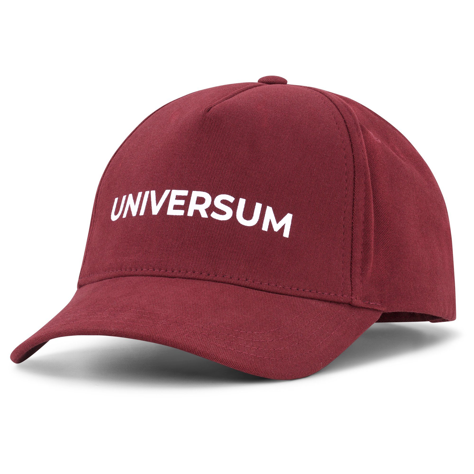 Universum Sportwear Baseball Cap Logo Print Größen Verstellbar rot