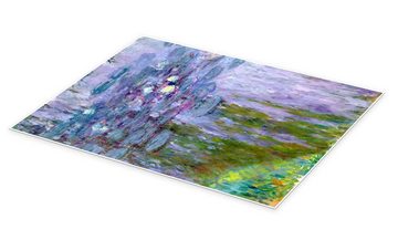 Posterlounge Poster Claude Monet, Seerosen III, Wohnzimmer Malerei