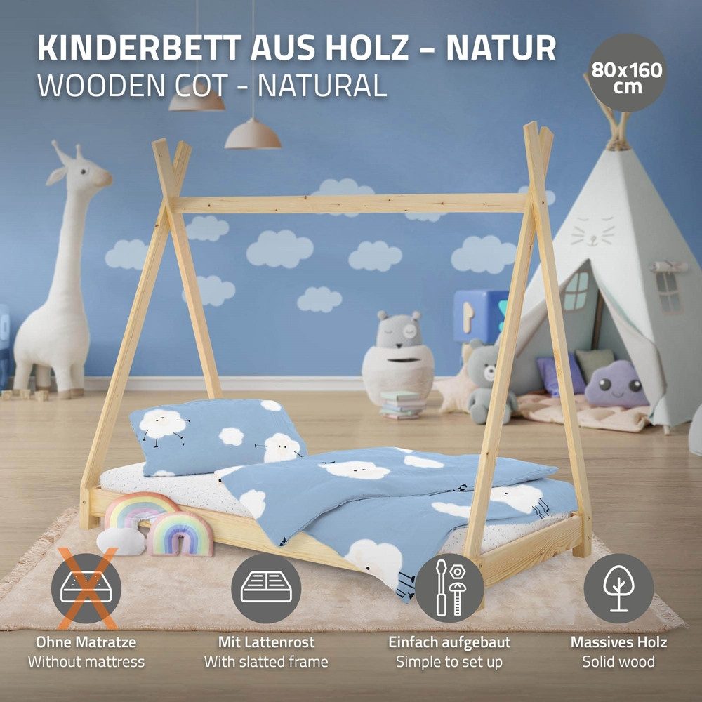 ML-Design | Kinderbettgestell Tipi günstig online kaufen