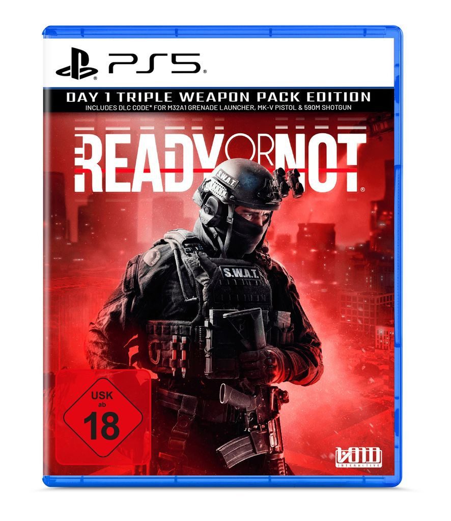 Ready or Not: Day One Edition (Blu-ray Disc), PlayStation 5