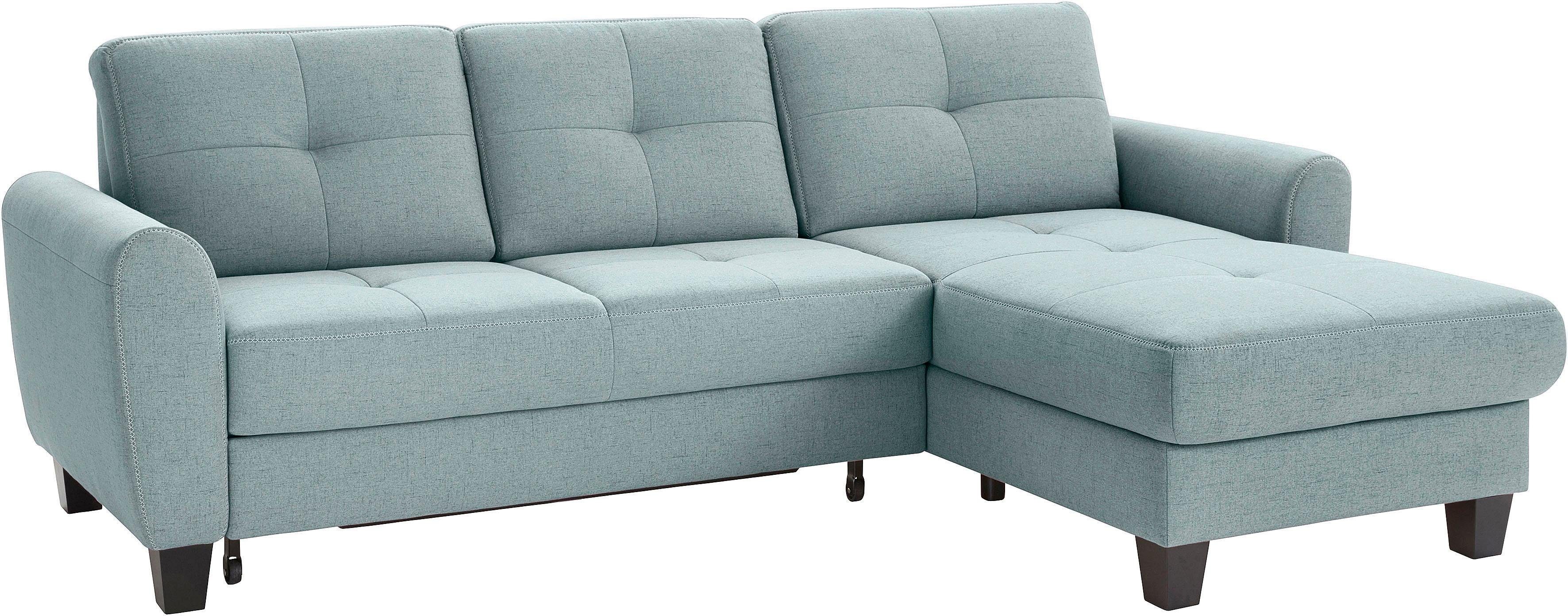 sit&more Ecksofa Varese L-Form, mit Federkern, günstig online kaufen