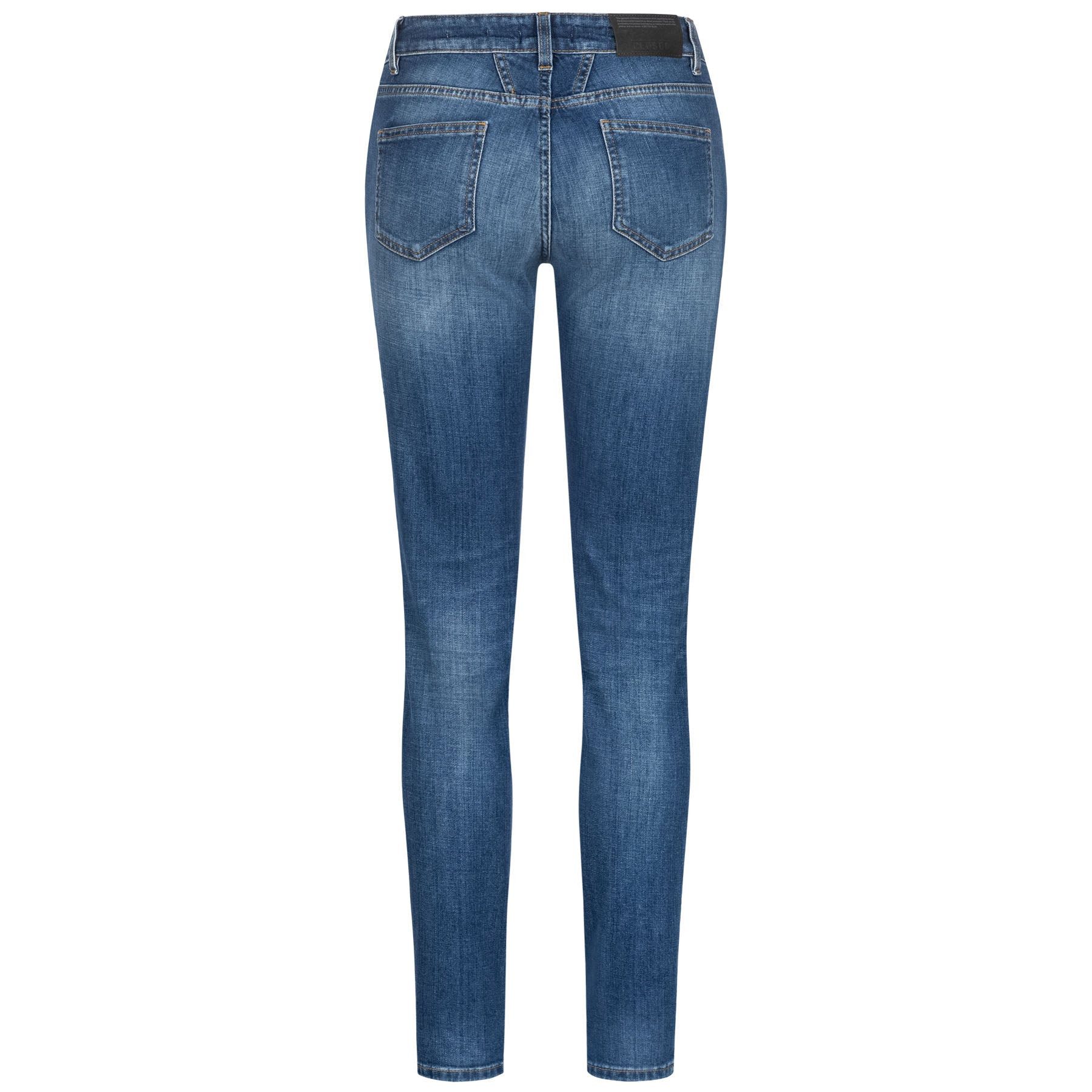 CLOSED 5-Pocket-Jeans CLOSED Jeans BAKER LONG Mid Waist - Dark Blue