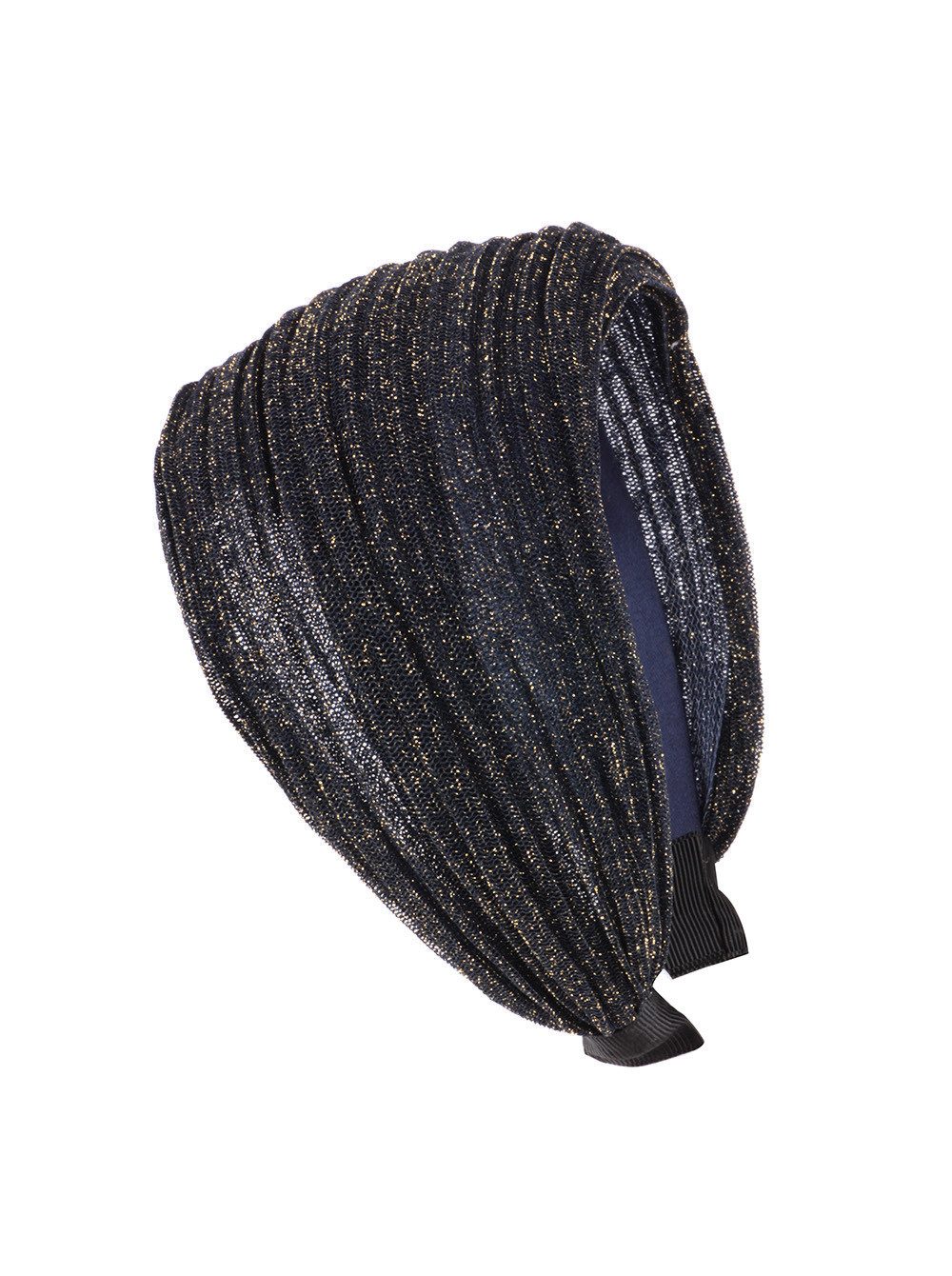 axy Haarreif Breite Haarreif mit Glitzerfäden Wunderschön, Damen Breiter Haarreif mit Glitzerfäden Haarband Haarreifen