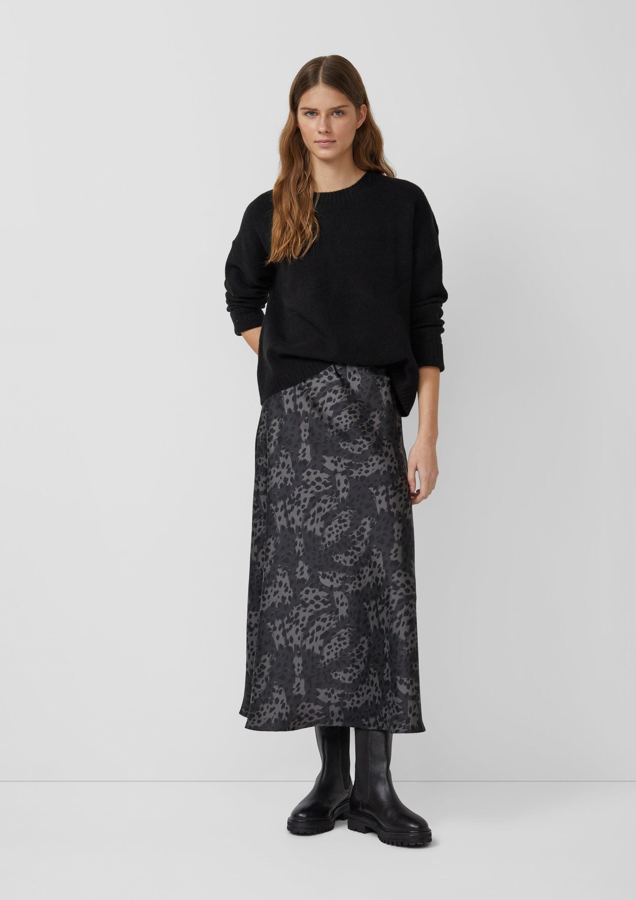 s.Oliver Midirock Rock Leichter Midirock mit Elastikbund