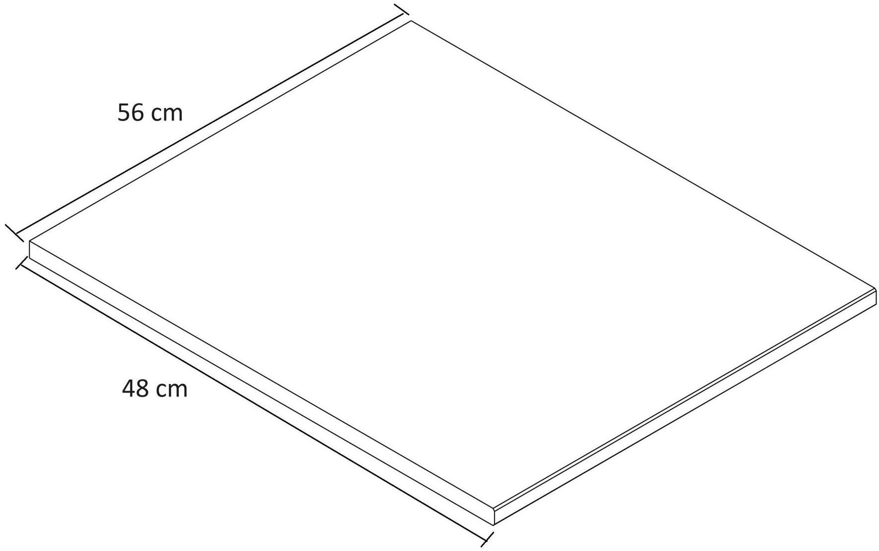 Home affaire Einlegeboden Hällevik Inneneinteilung, Stauraum, Zubehör für Schränke, Einlegeboden für Trennwand Hällevik 98 cm Breit/ Schrank mit 3 Türen