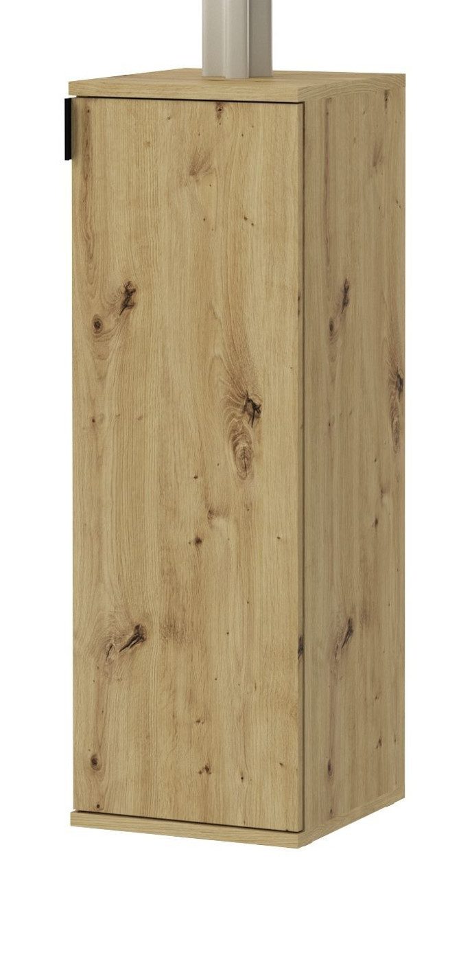 Inn.Furn Schuhschrank Line-Up (Kommode in Eiche Artisan, 1-türig) mit flexibler Inneneinteilung