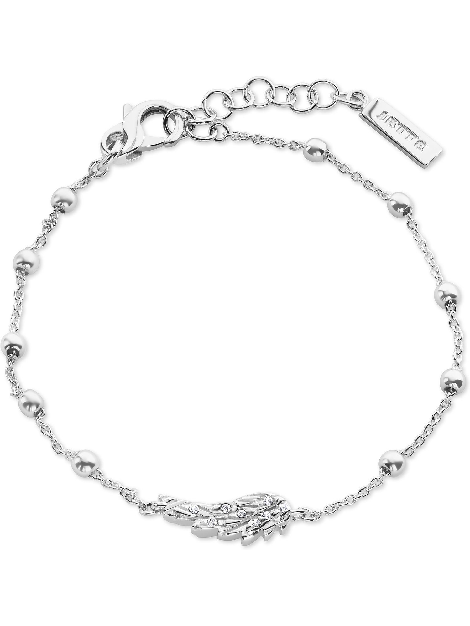 JETTE Armband JETTE Damen-Armband 925er Silber 8 Zirkonia, ANGELS