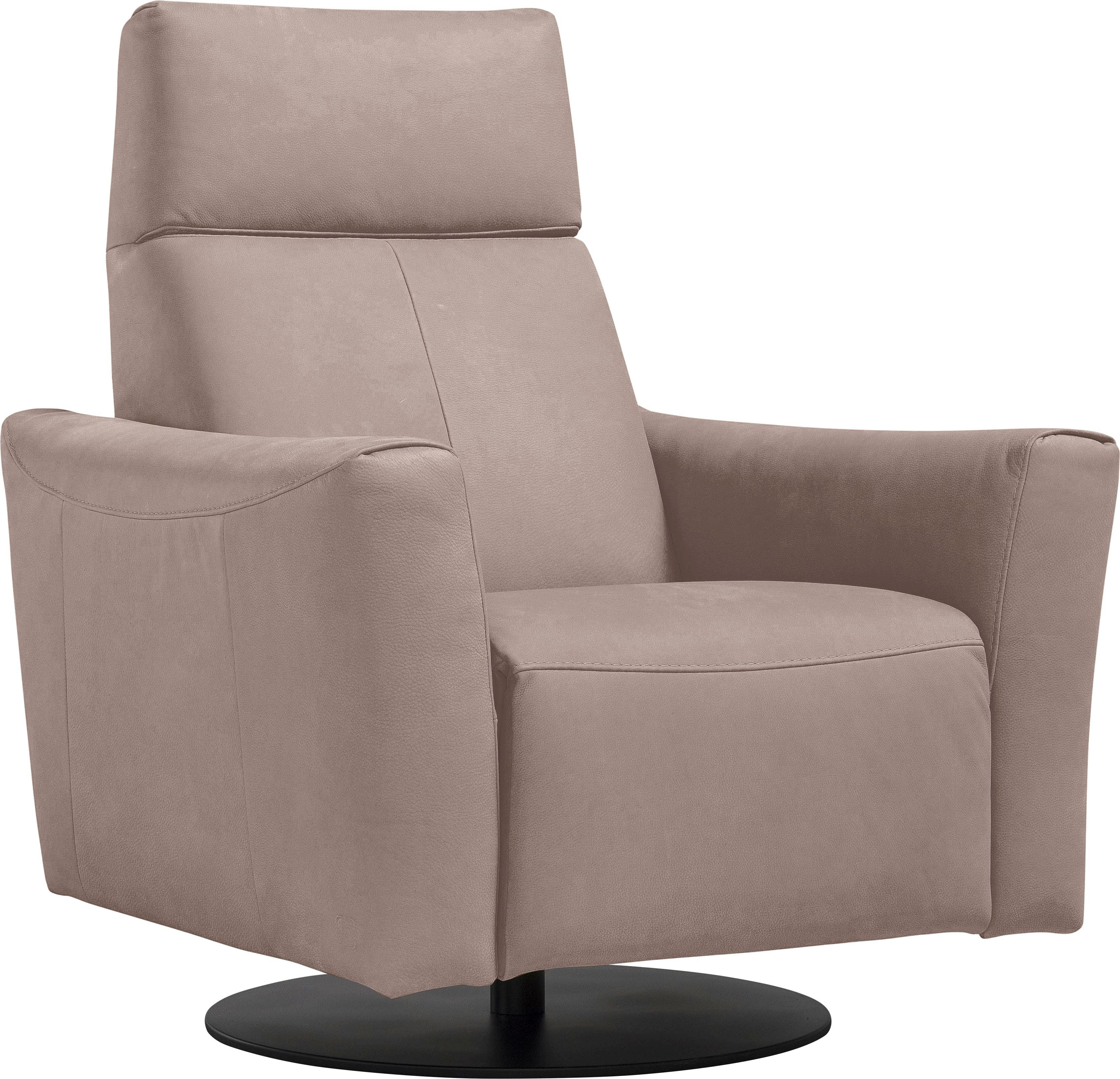 Egoitaliano Sessel Blues Designsessel, Loungesessel, Breite 84cm, bequem und elegant, drehbar, inkl. manuelle Relaxfunktion durch Push-Back-Mechanismus