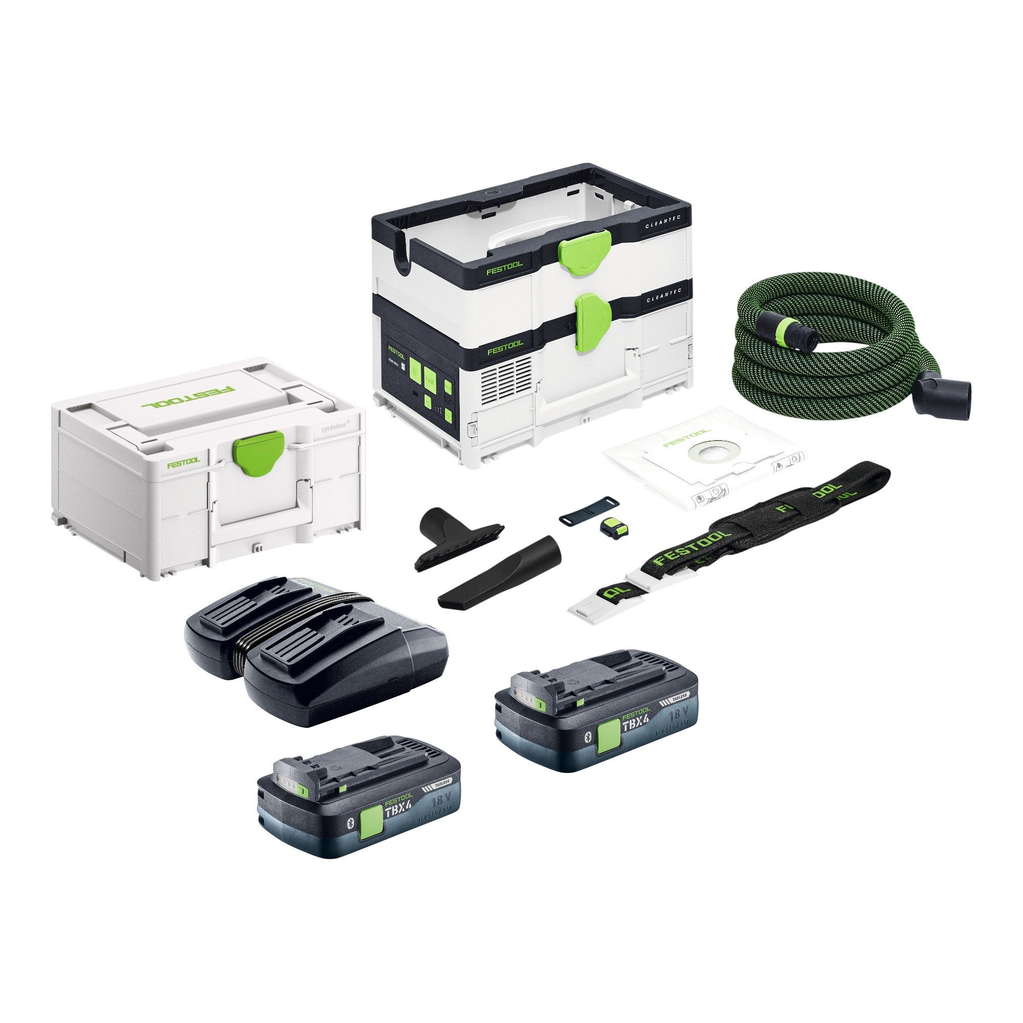 FESTOOL Staubabsauger CTLC SYS I-Basic Akku Absaugmobil 36 V (2x 18 V) Staubklasse L