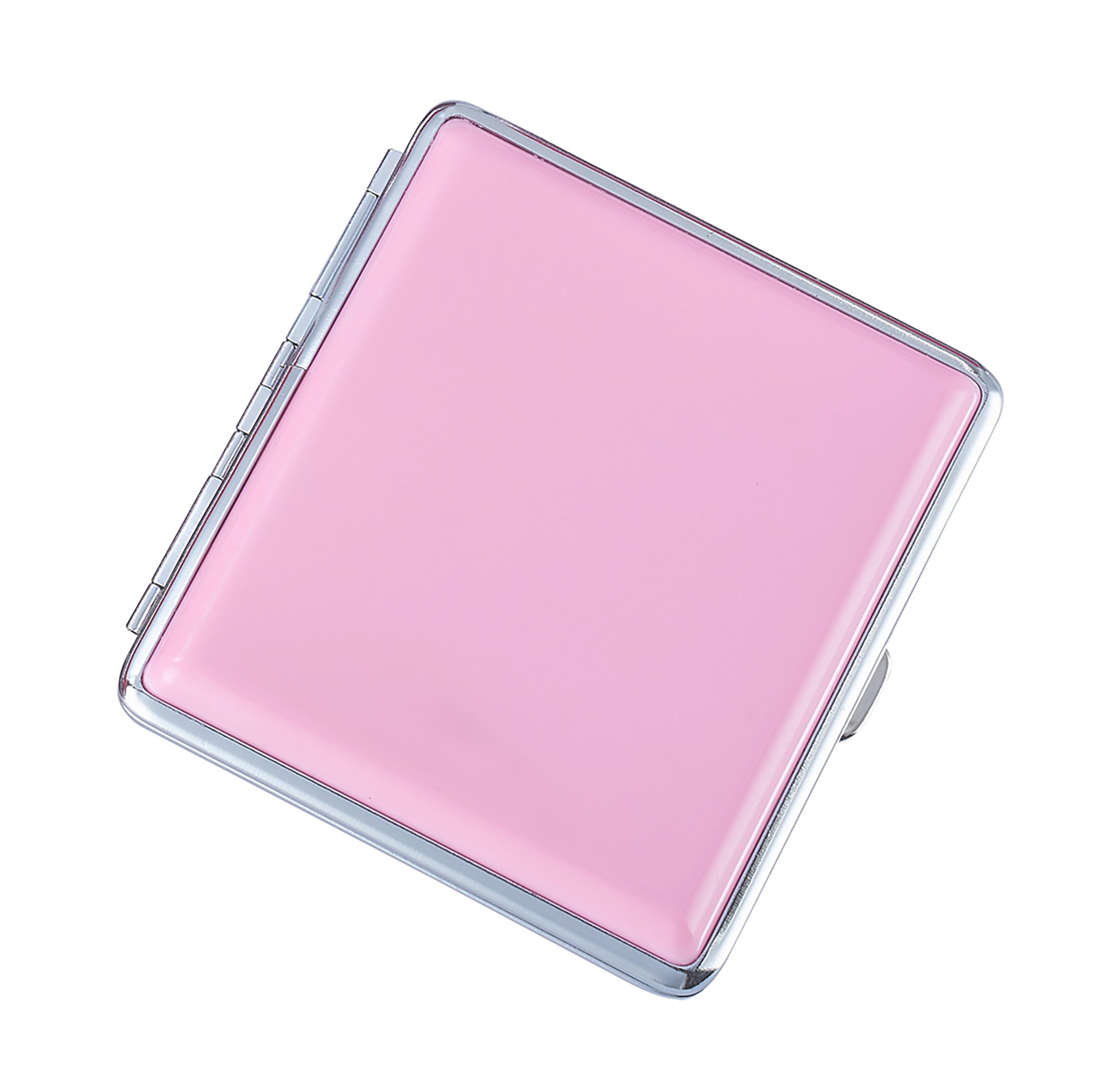 Etui ZIGARETTENETUI "PINK" für 20 Zigaretten Leder Optik 75 (Hellpink)