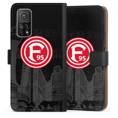 DeinDesign Handyhülle Fortuna Düsseldorf Offizielles Lizenzprodukt Logo Fortuna Logo City, Xiaomi Mi 10T Pro 5G Hülle Handy Flip Case Wallet Cover