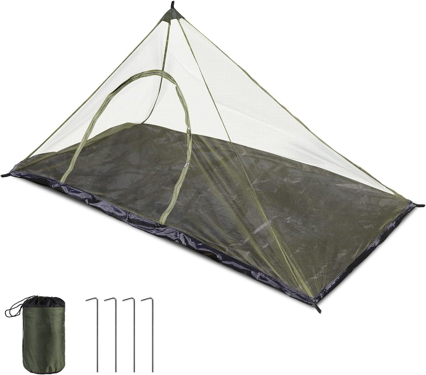 FELIXLEO Moskitonetz Moskitonetz Camping 220x120x100cm Leicht mit Reißverschluss (1 St)