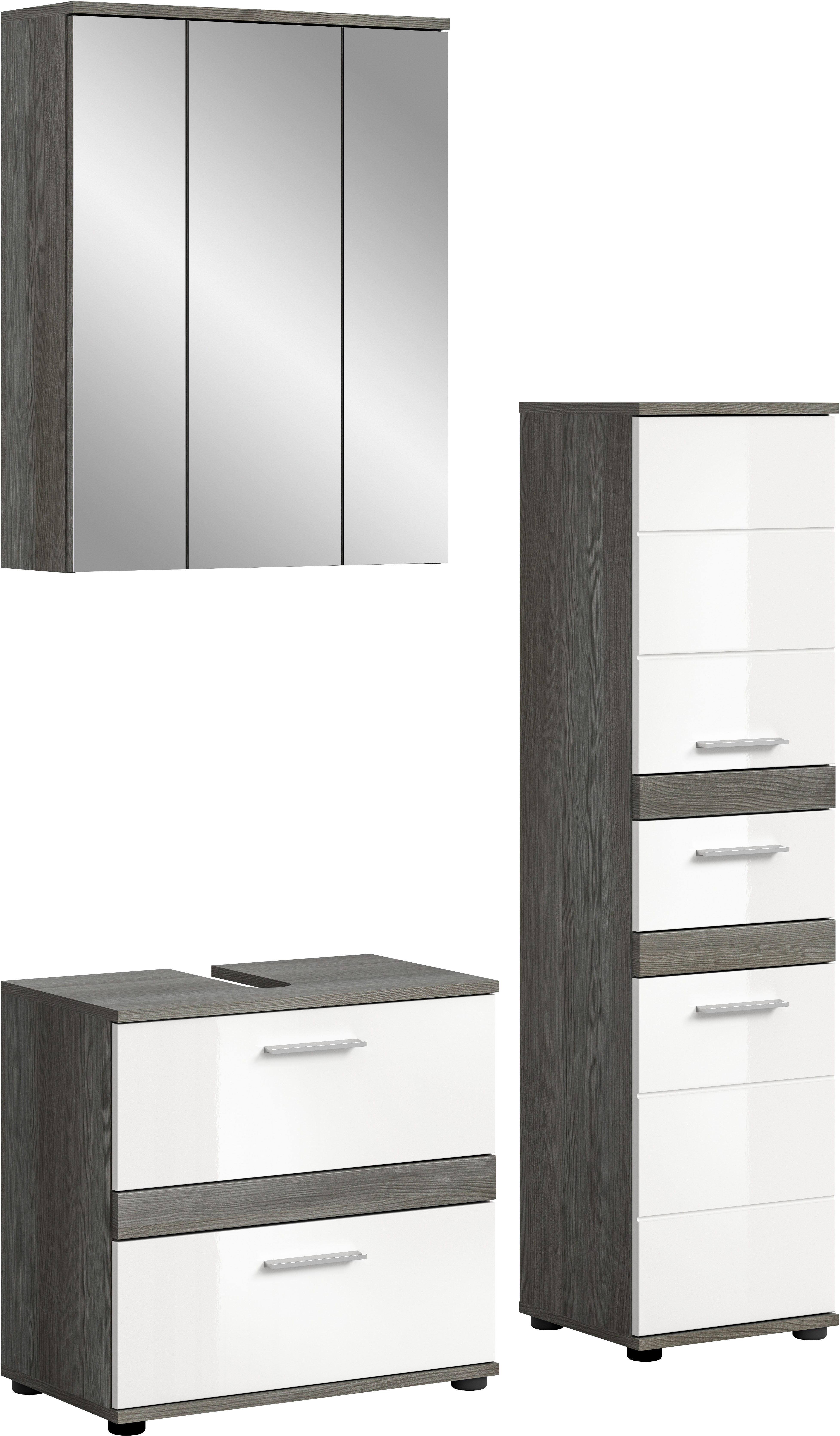 welltime Badmöbel-Set LUCCA, 3-teilig, TOPSELLER!, hochwertige günstig online kaufen