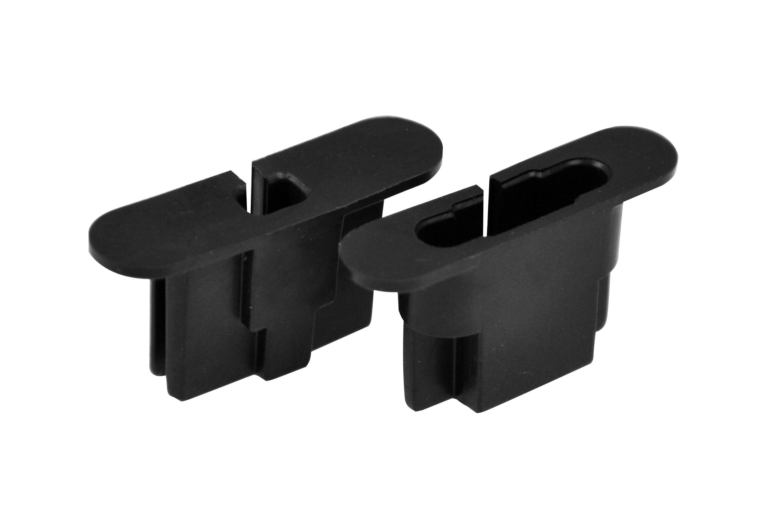 Schreibtisch-Organizer Schreibtisch - Weiss/Schwarz 3 Ports (1-St) - Monolith USB MONOLITH