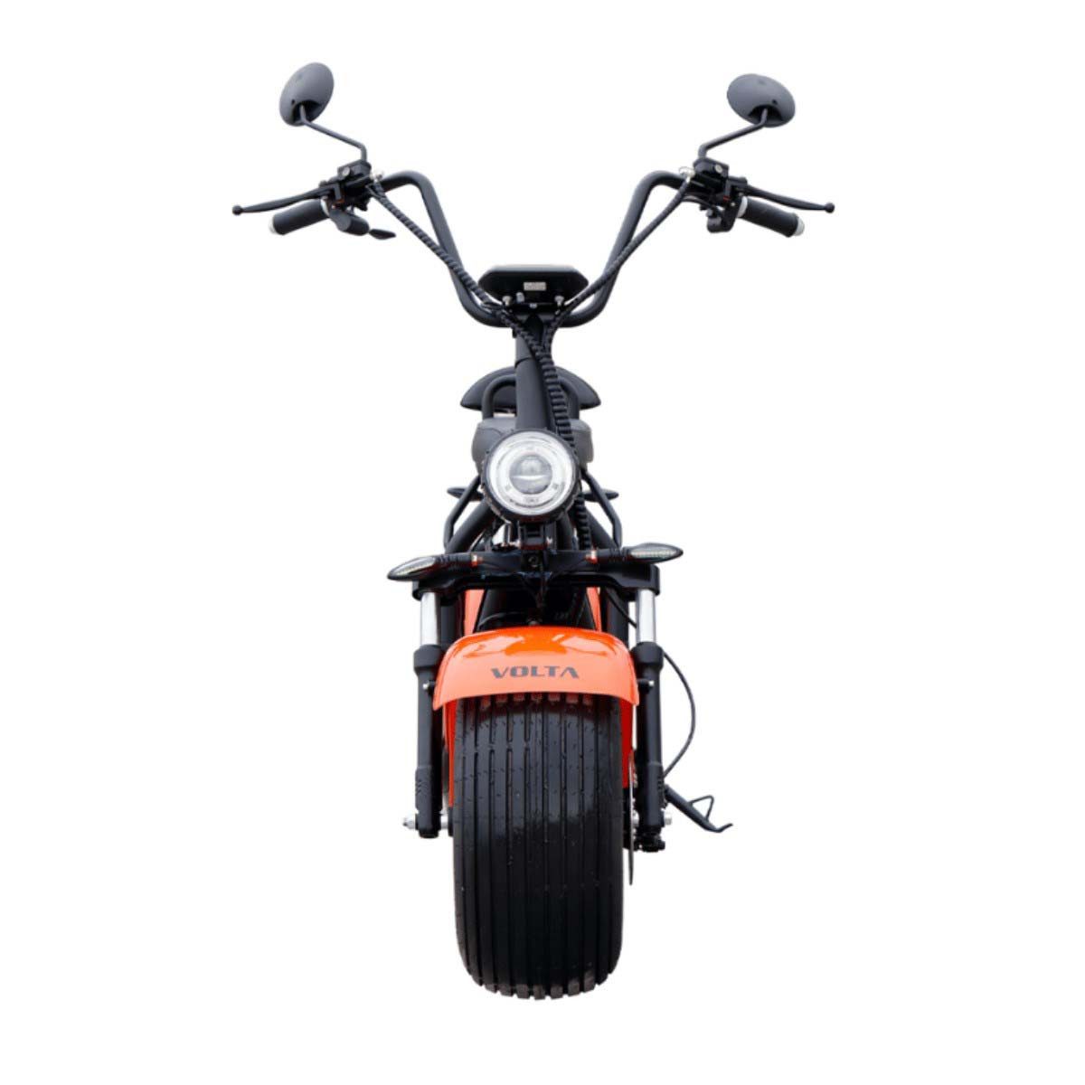 Volta E-Motorroller Volta SE-03 ElektroRoller Chopper 2-Sitzer E-Roller Straßenzulassung, 1500 W, 45 km/h, Lithium-Eisenphosphat-Akku LiFePO4 59km Reichweite COC