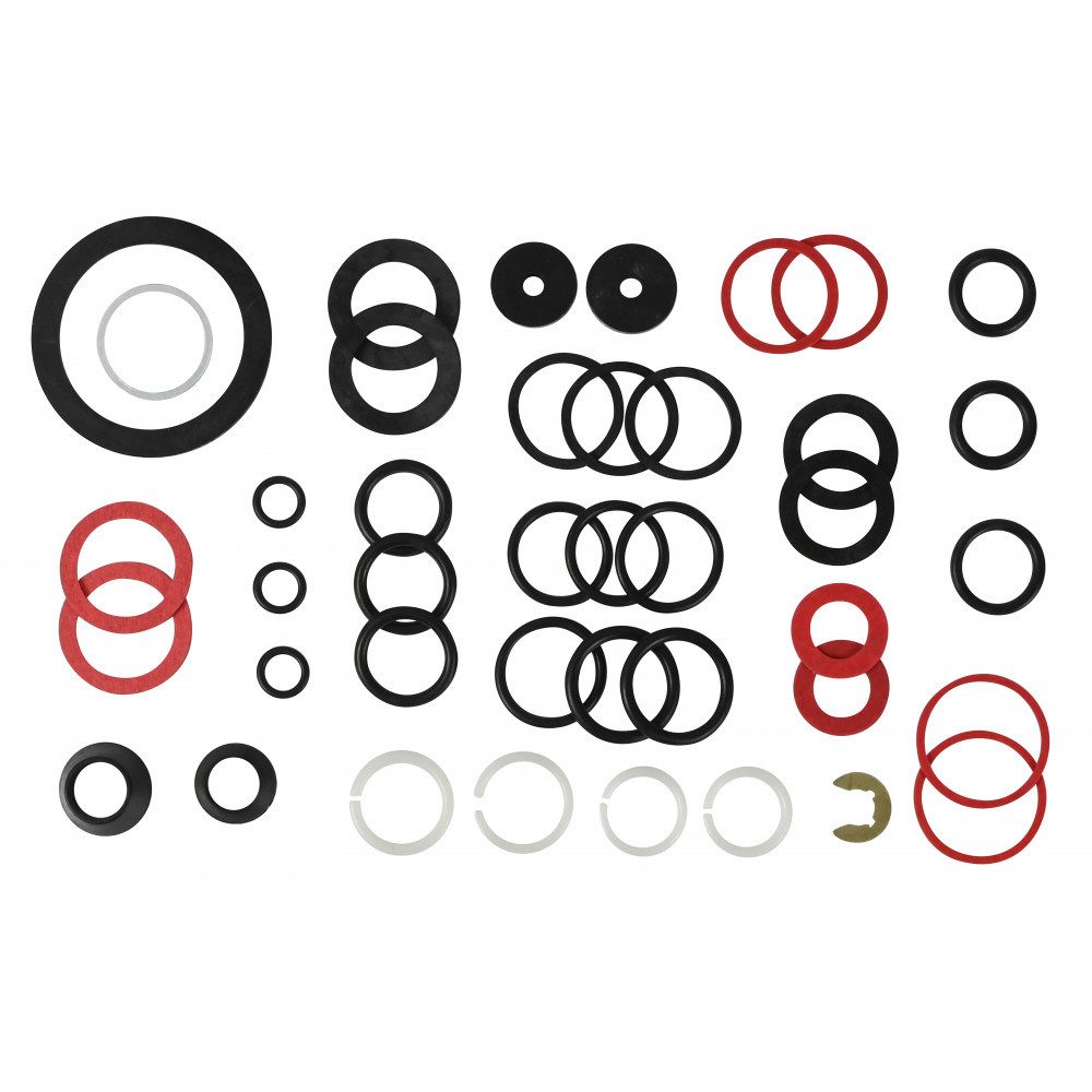 BENSON Dichtungsring Dichtungsringe Set 40tlg Gummi Dichtringe Dichtungsscheiben Sortiment (Set, 40-St), 40-teilig, verschiedene Größen
