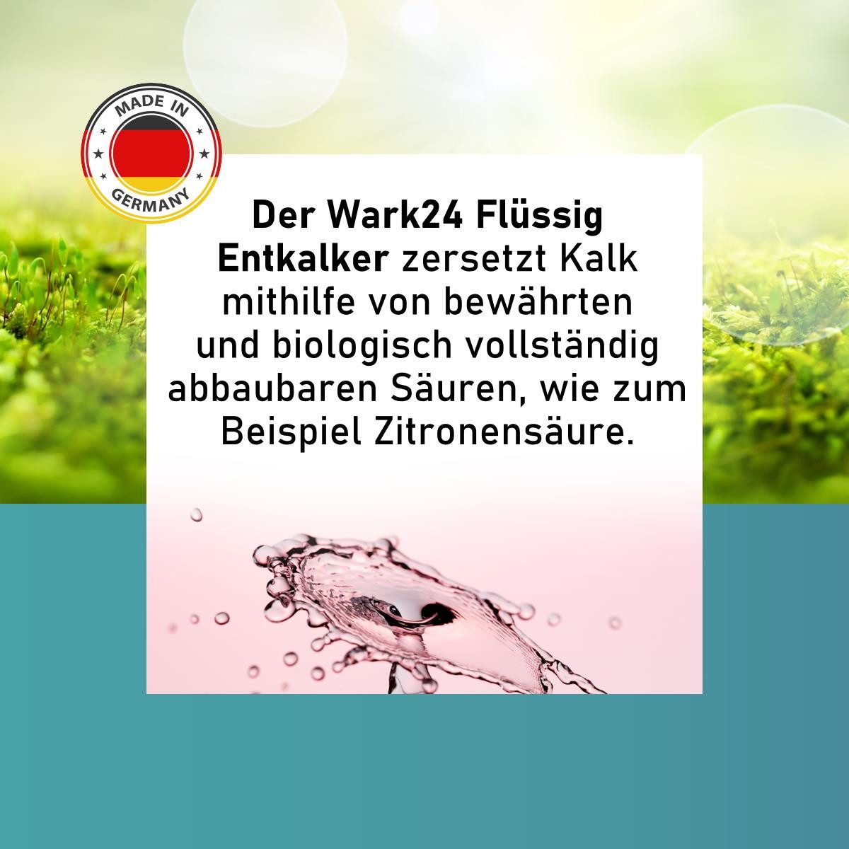 Wark24 Wark24 Entkalker 250ml für Kaffeevollautomat z.B. Siemens, Saeco uvm. Entkalker