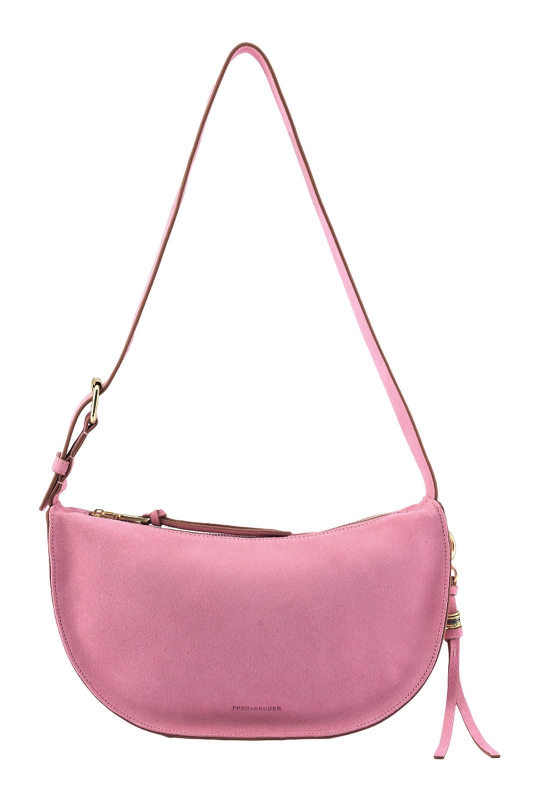 FREDsBRUDER Schultertasche Midi Shoulder Bag, aus echtem Rindsleder