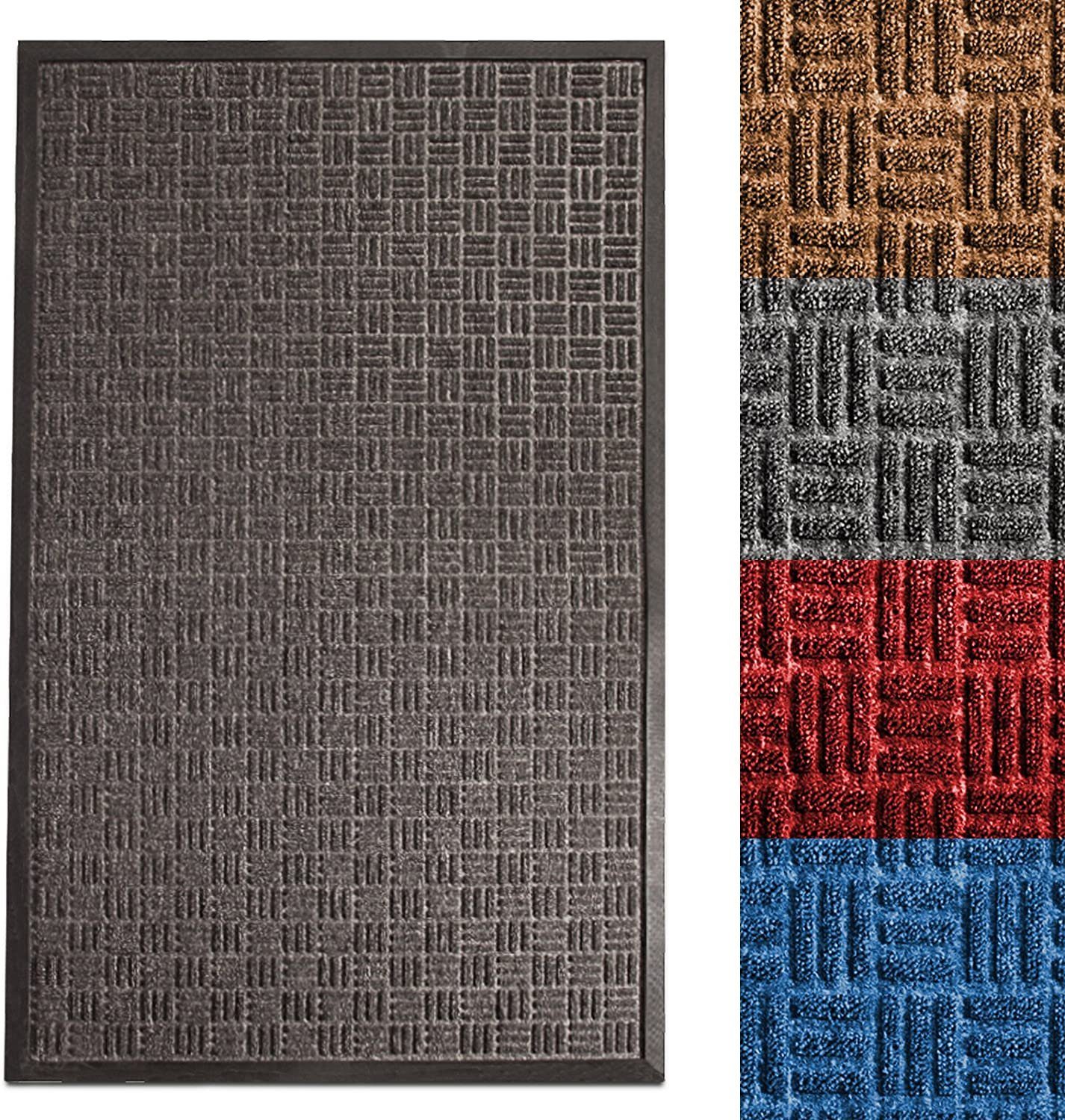 Fußmatte Gummi-Wabenmatte Octo Door, Erhältlich in vielen Größen, etm,  rechteckig, Höhe: 23 mm
