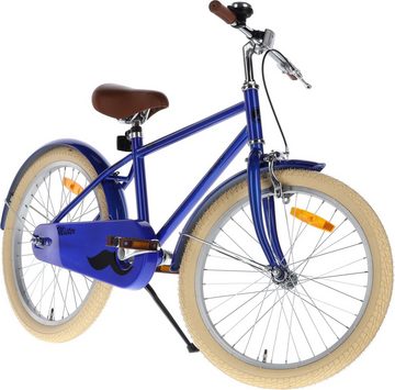 AMIGO Fahrräder Kinderfahrrad AMIGO Mister 20 Zoll 31 cm Jungen Rücktrittbremse Blau