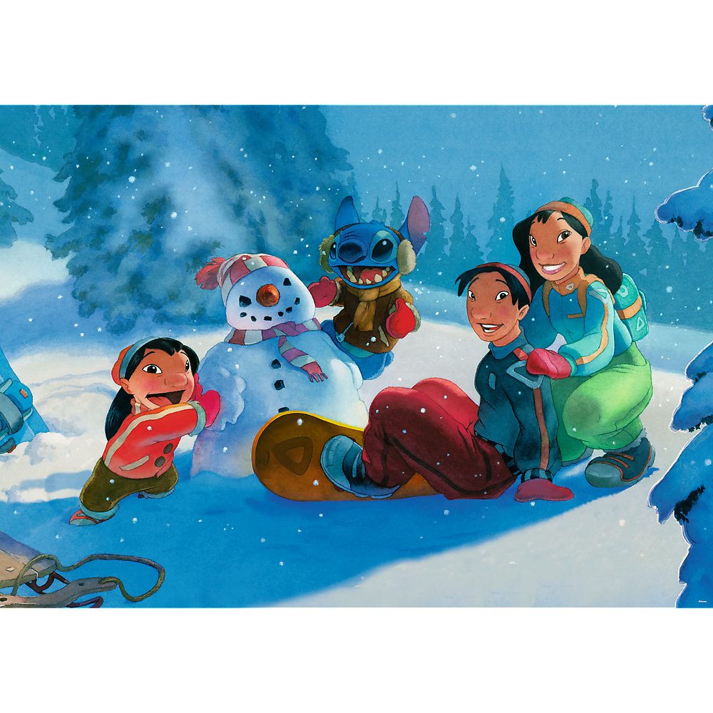 Trefl Puzzle Trefl, Disney Winter Stitch, 1000 Teile Premium Plus, 1000 Puz günstig online kaufen