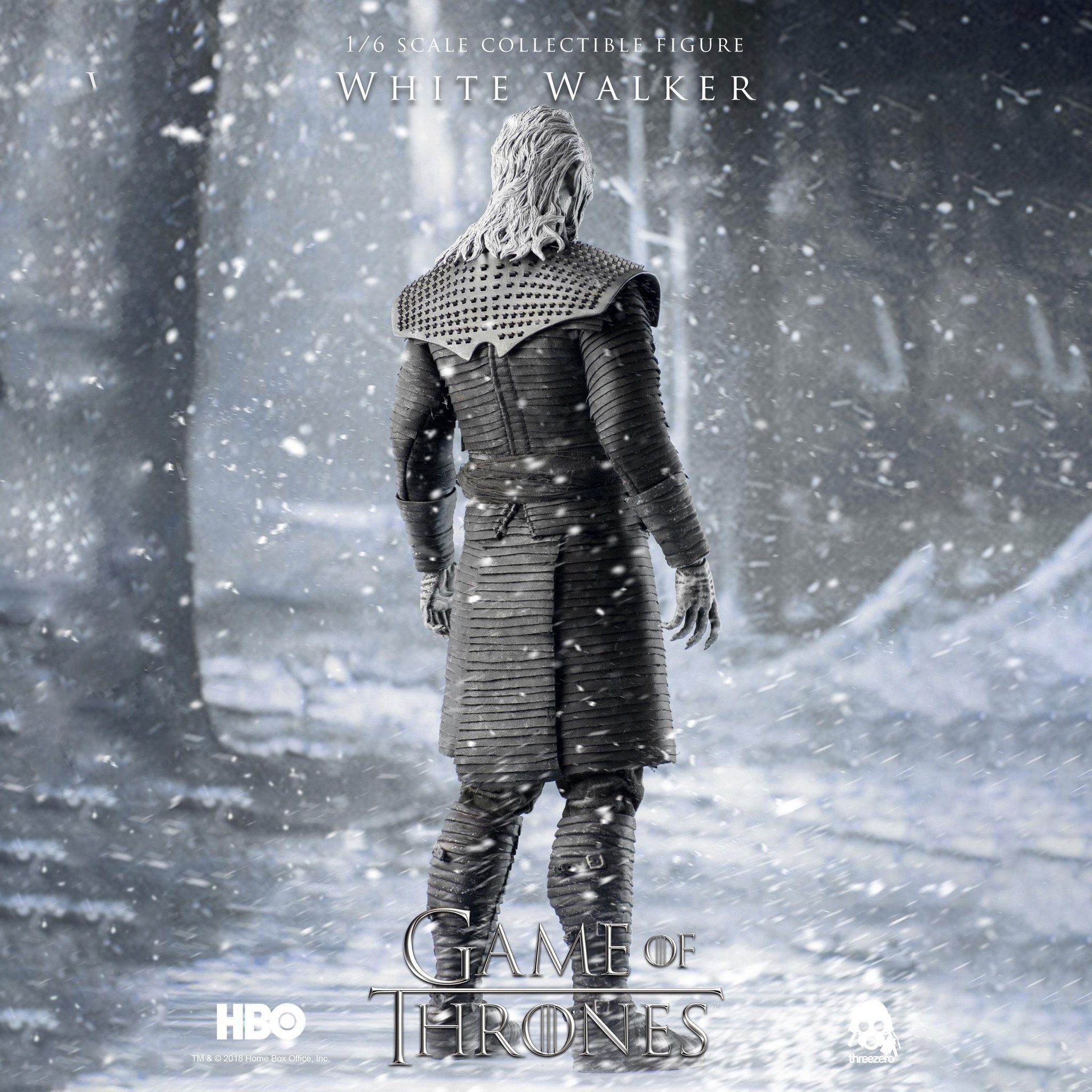 ThreeZero Actionfigur Actionfigur Weißer Wanderer 1/6, Die White Walker kommen! Die detailreiche Actionfigur eines weißen Wa