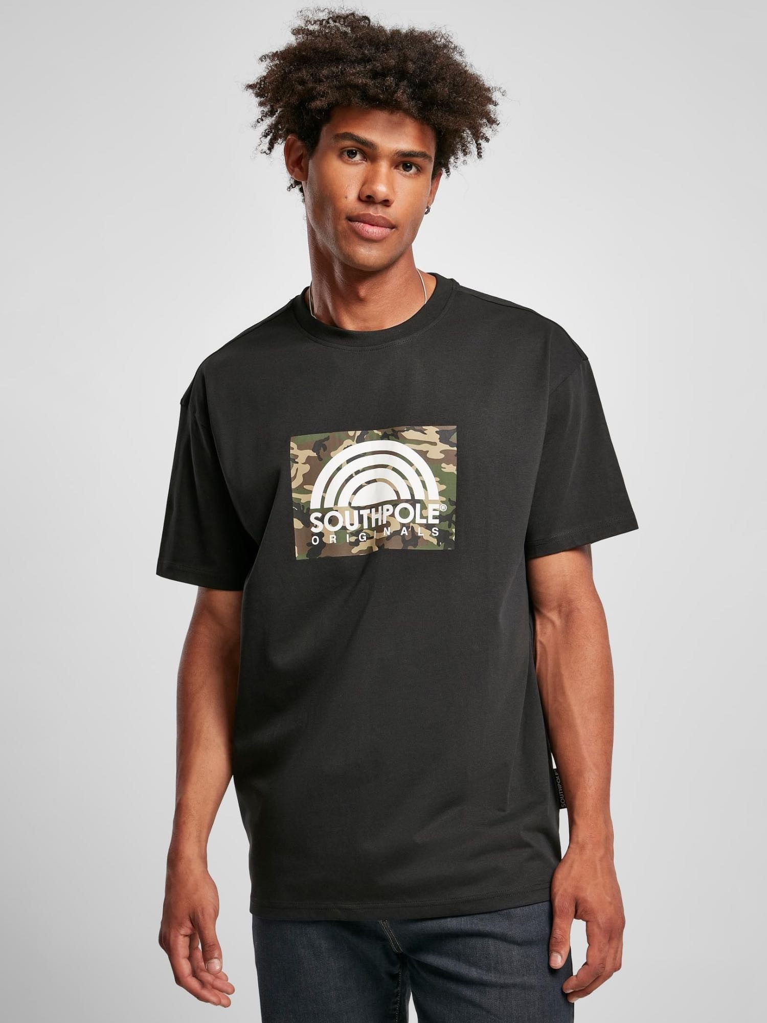 Southpole T-Shirt CAMO LOGO TEE
