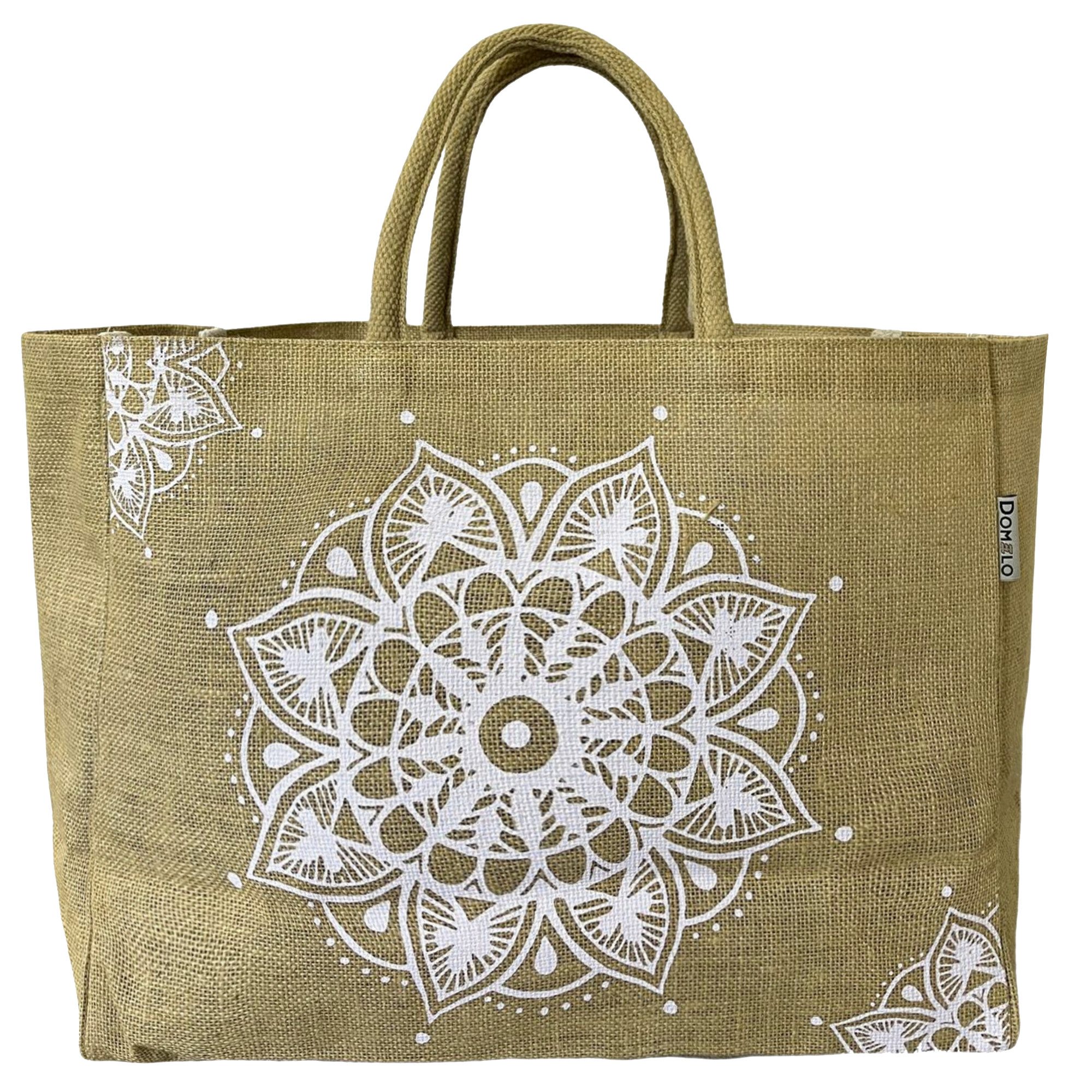 Domelo Einkaufsshopper Jute Einkaufskorb, Vegan Einkaufstasche, günstig online kaufen
