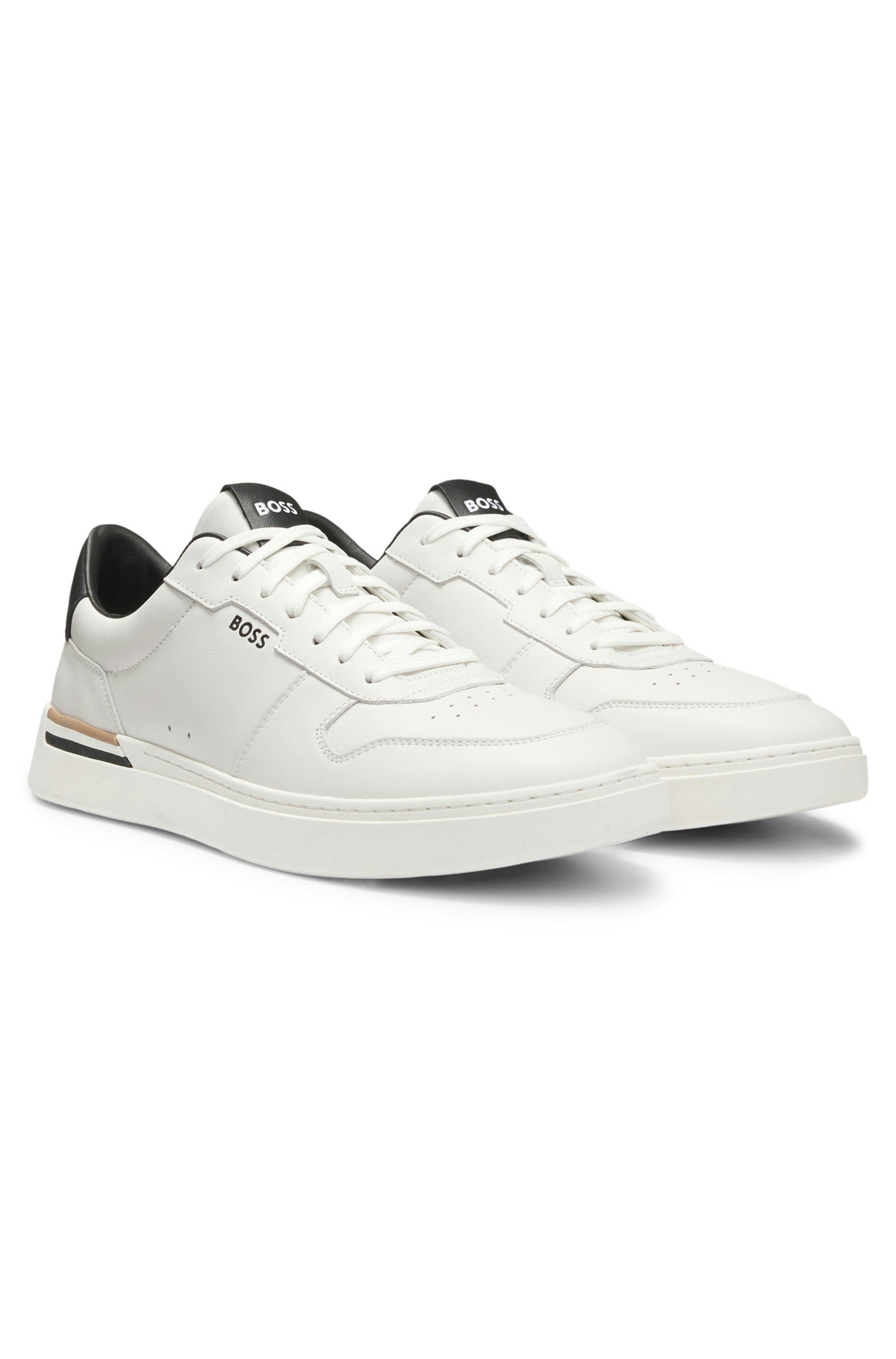 BOSS Clint Tenn Sneaker, Schnürschuh, Halbschuh, Freizeitsneaker mit Kontra günstig online kaufen