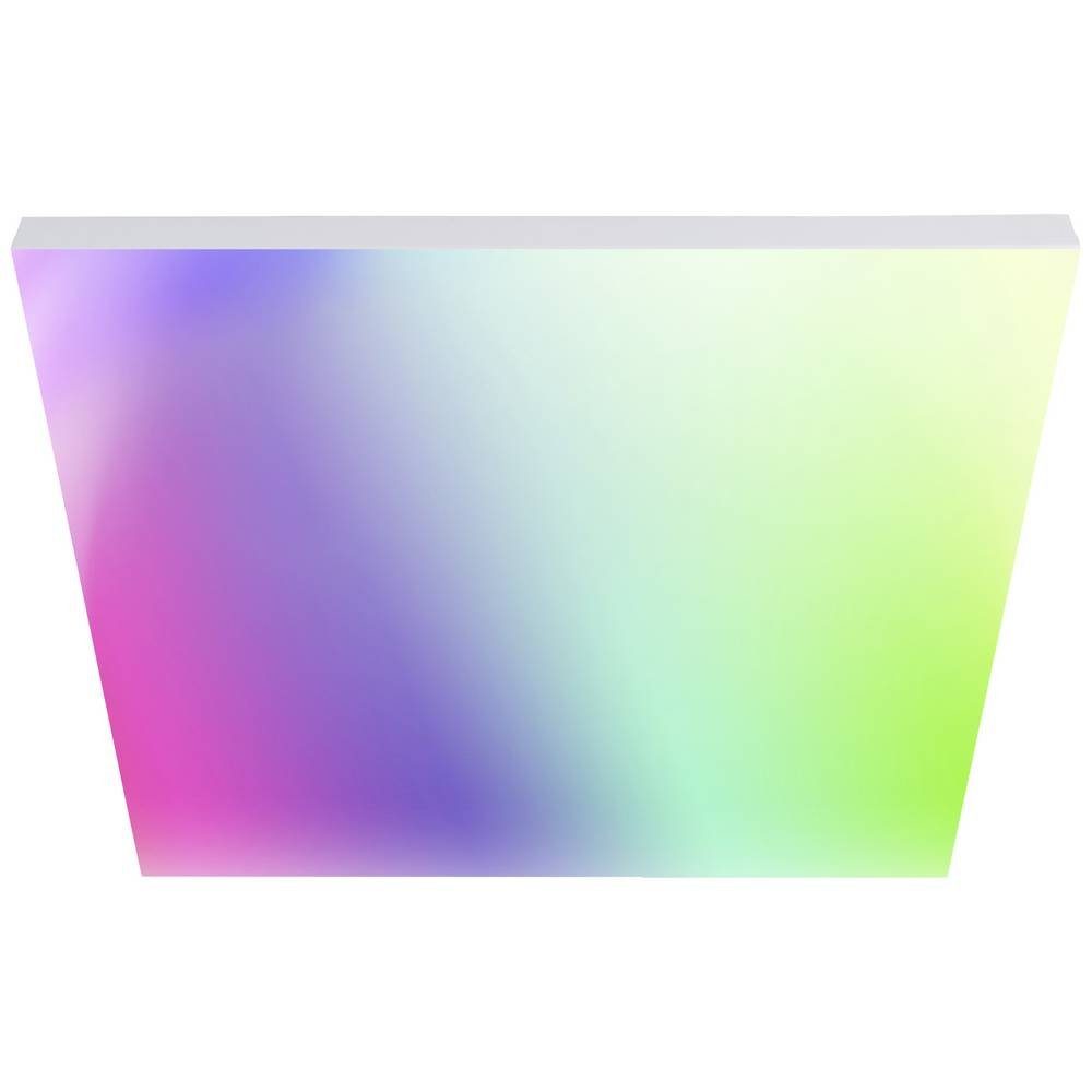 MÜLLER LICHT Deckenleuchte tint LED-Panel Aris, white+color, 45x45, App steuerbar