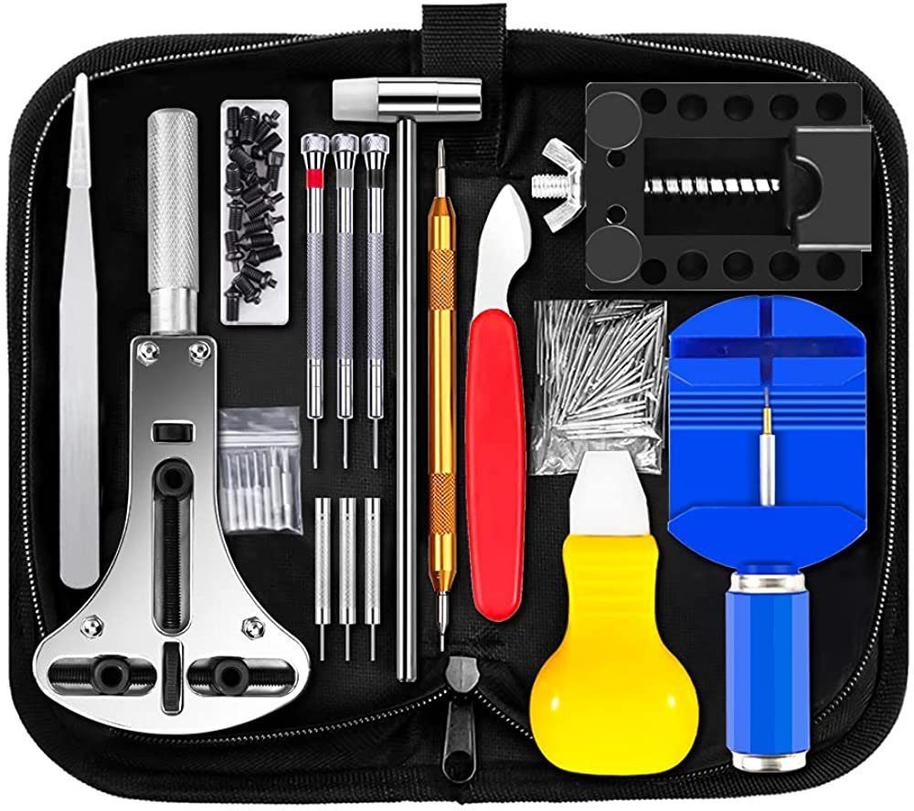 FELIXLEO Demontagewerkzeug Demontagewerkzeug Uhrenwerkzeug Set 147tlg Uhrma günstig online kaufen