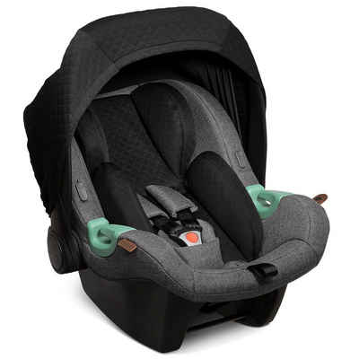 ABC Design Babyschale »Tulip - Diamond Edition - Asphalt«, bis: 13 kg, (2-tlg), Gruppe 0+ Baby Autositz - ab Geburt bis 13 kg inkl. Zusatzverdeck