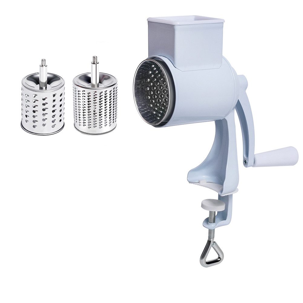 GarveeMore Käsemühle Neu Nusszerkleinerer mit Handkurbel Erdnussmahlwerk Nusszerkleinerer, Erdnussmühle Trockenobstpresse Multifunktionale manuelle Nussmühle
