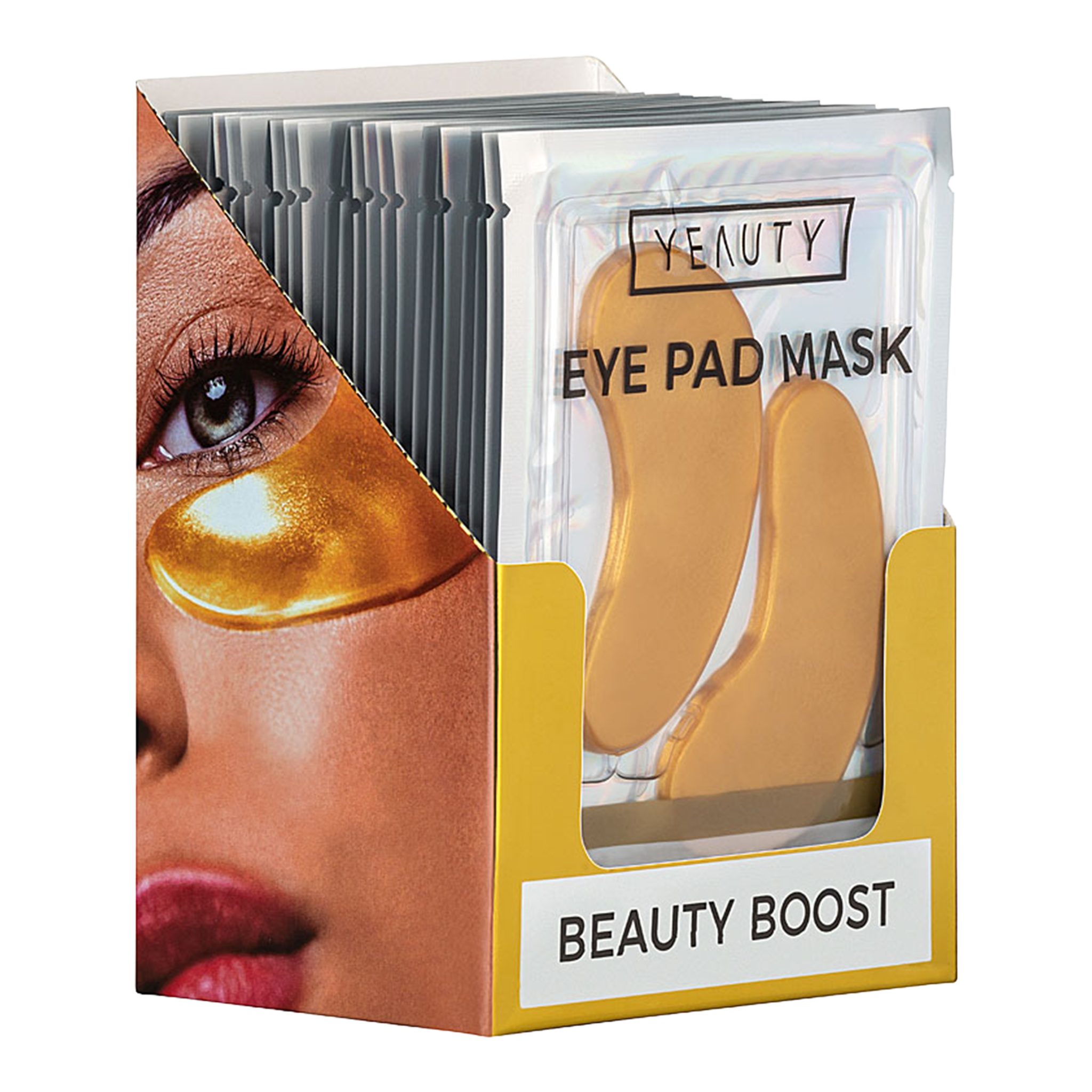 Yeauty Augenpads YEAUTY Eye Pad Mask Beauty Boost - 25 Paar
