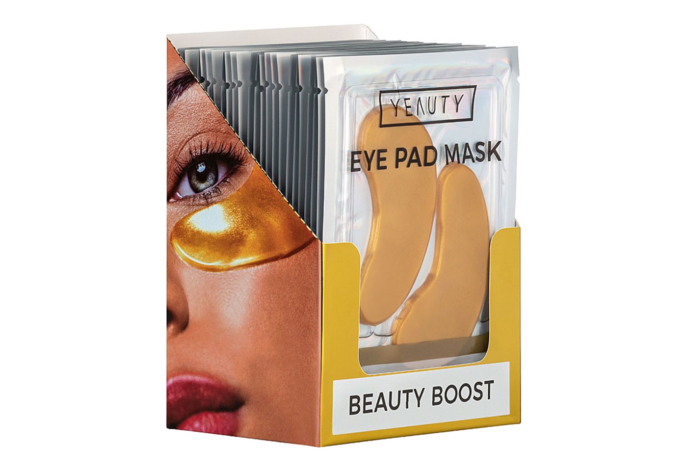 Yeauty Augenpads YEAUTY Eye Pad Mask Beauty Boost - 25 Paar