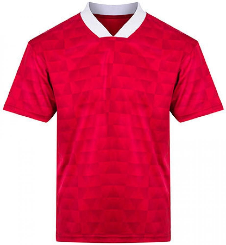Poloshirt Unisex Retro Sports Jersey mit Kargen