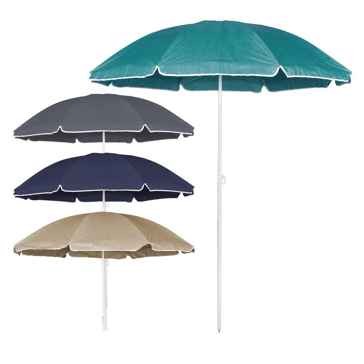 Sunnydays Sonnenschirm Strandschirm Campingschirm Ø 180 günstig online kaufen