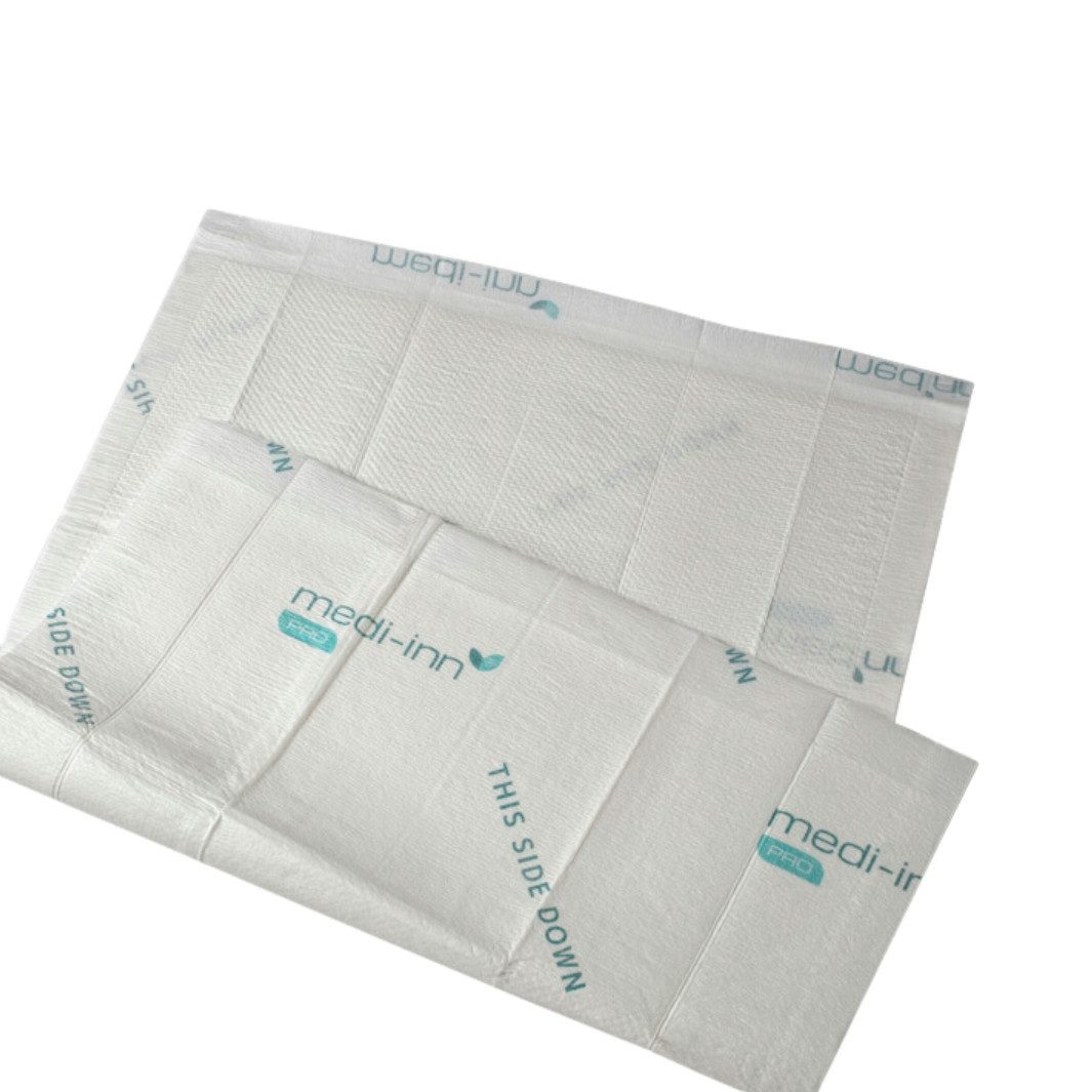 Inkontinenzauflage Krankenunterlagen PRO DRY 60 x 90 cm, extrem saugstark, weiß Medi-Inn