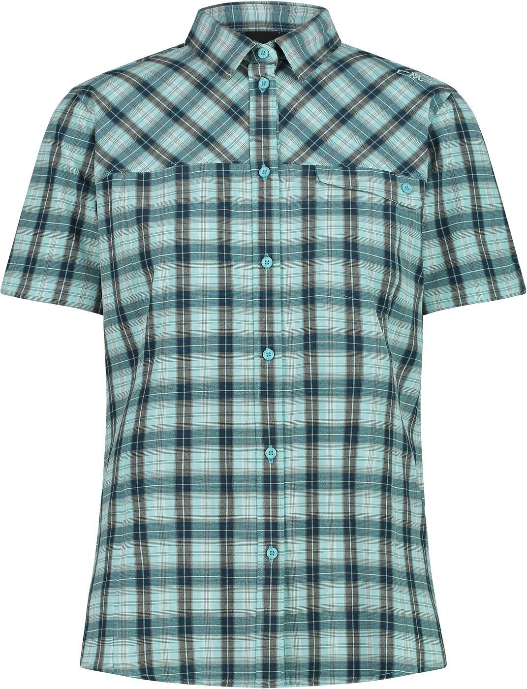 CMP Funktionsbluse WOMAN SHIRT ACQUA-D.LAKE-ANTRACITE