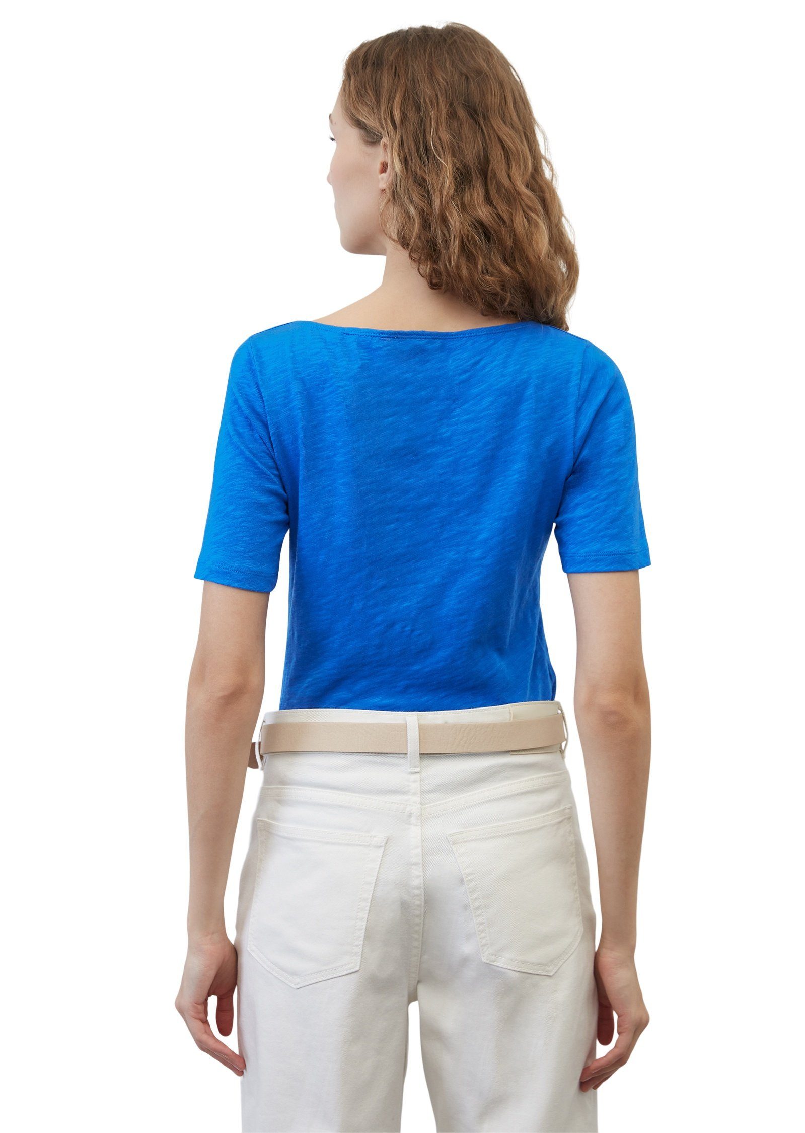 Marc O'Polo T-Shirt aus blue Organic Cotton-Qualität