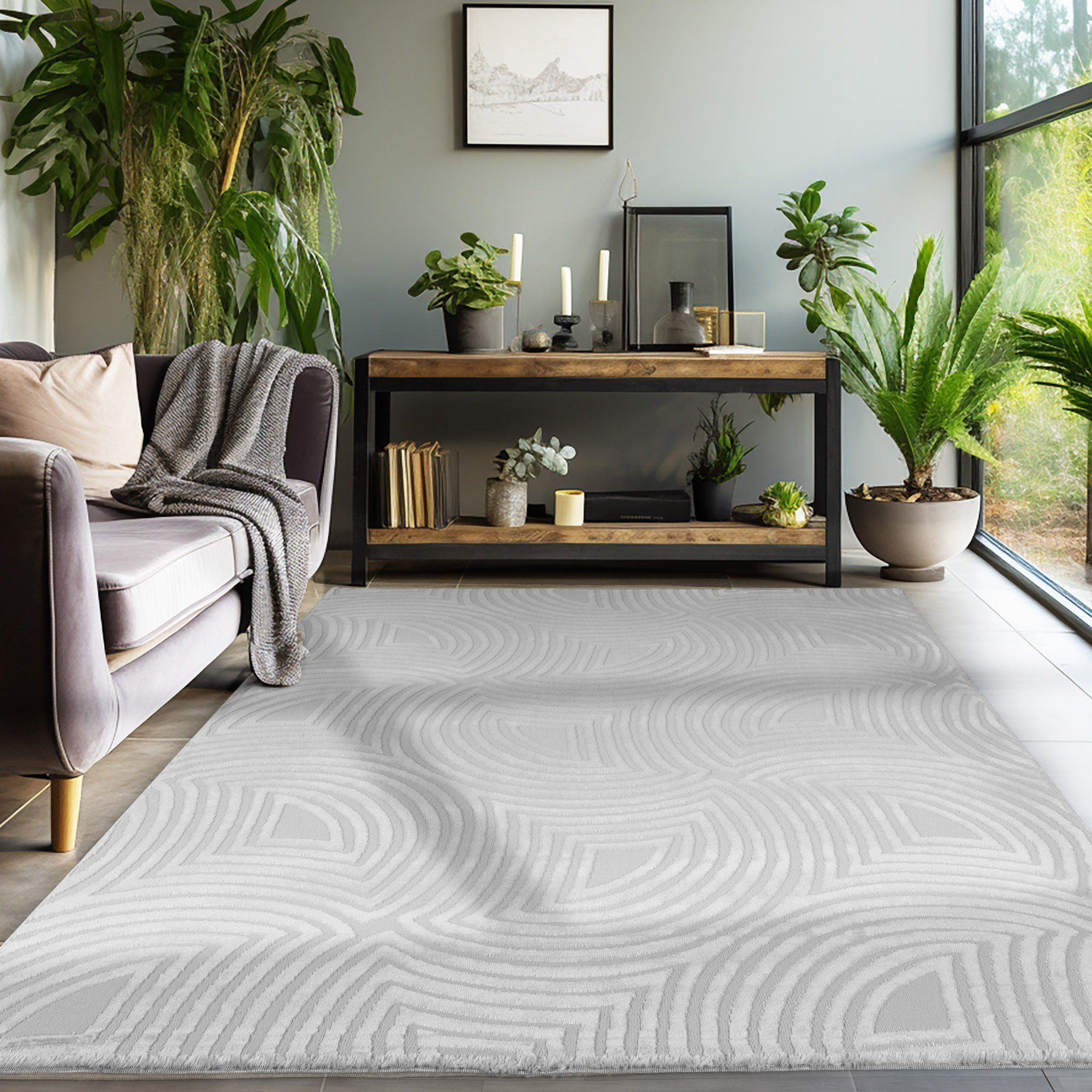 SIMPEX24 Designteppich Skandinavisches Boho Design, Läufer, günstig online kaufen