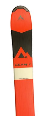McKINLEY Allroundcarver Ki.-Ski-Set Team 7 geschraubt WHITE/WHITE-BRIGHT MANGO-SAPPH