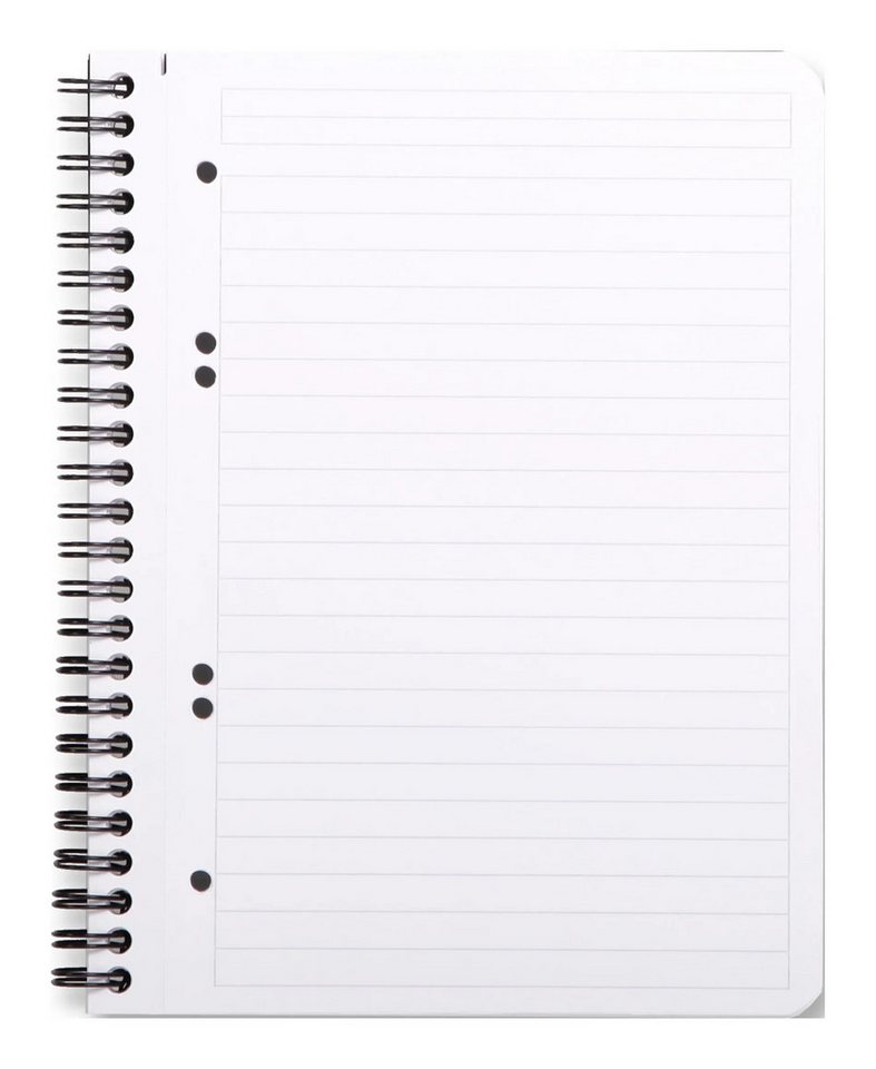 Thumbnail - EXACOMPTA Notizheft 5x Notebook mit Spiralbindung A5+ 80Blatt liniert 90g Schwarz 119911C, Rhodia, Blöcke, Hefte und Not...